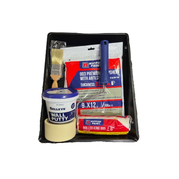 Wall Painting Essential Starter Kit (For First Time Painter)-GoKimDiam Hardware Shop Shop online for all your hardware needs at GoKimDiam Hardware Shop (by Kak Heng Hardware)! From wide range of hardware tools, premium paint supplies to essential tools for home DIY projects. Enjoy free islandwide delivery with min. $120 online order to Orchard, Tuas, Jurong, Punggol, Bedok, Sengkang, Hougang, Bukit Timah, Bukit Panjang, Bukit Batok etc. Shop with us today! Or, visit our Hardware Shop in Sembawang!