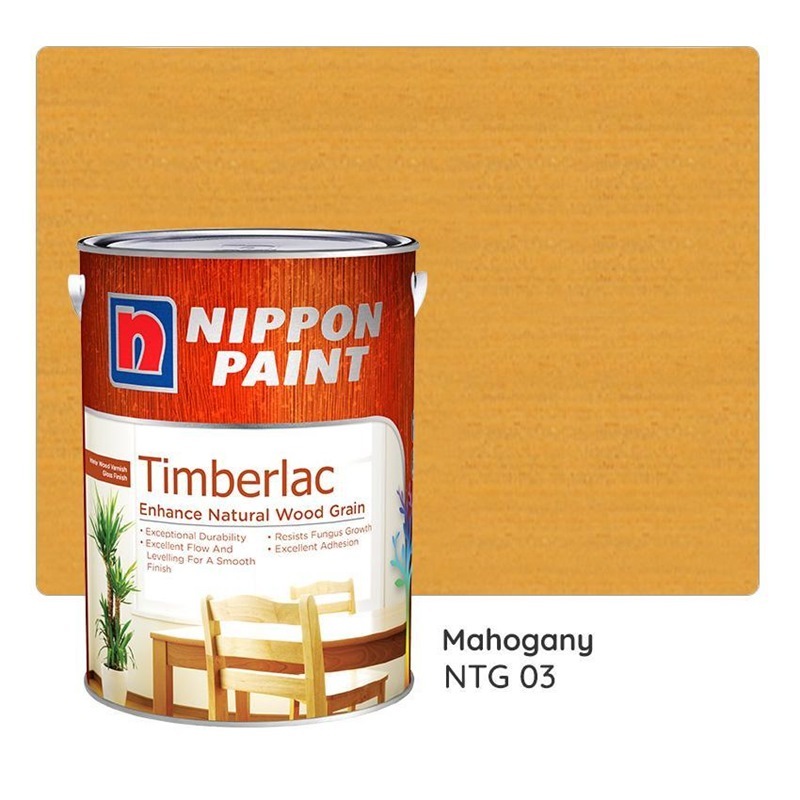 (1L) Nippon Paint Timberlac -GoKimDiam Hardware Shop Shop online for all your hardware needs at GoKimDiam Hardware Shop (by Kak Heng Hardware)! From wide range of hardware tools, premium paint supplies to essential tools for home DIY projects. Enjoy free islandwide delivery with min. $120 online order to Orchard, Tuas, Jurong, Punggol, Bedok, Sengkang, Hougang, Bukit Timah, Bukit Panjang, Bukit Batok etc. Shop with us today! Or, visit our Hardware Shop in Sembawang!