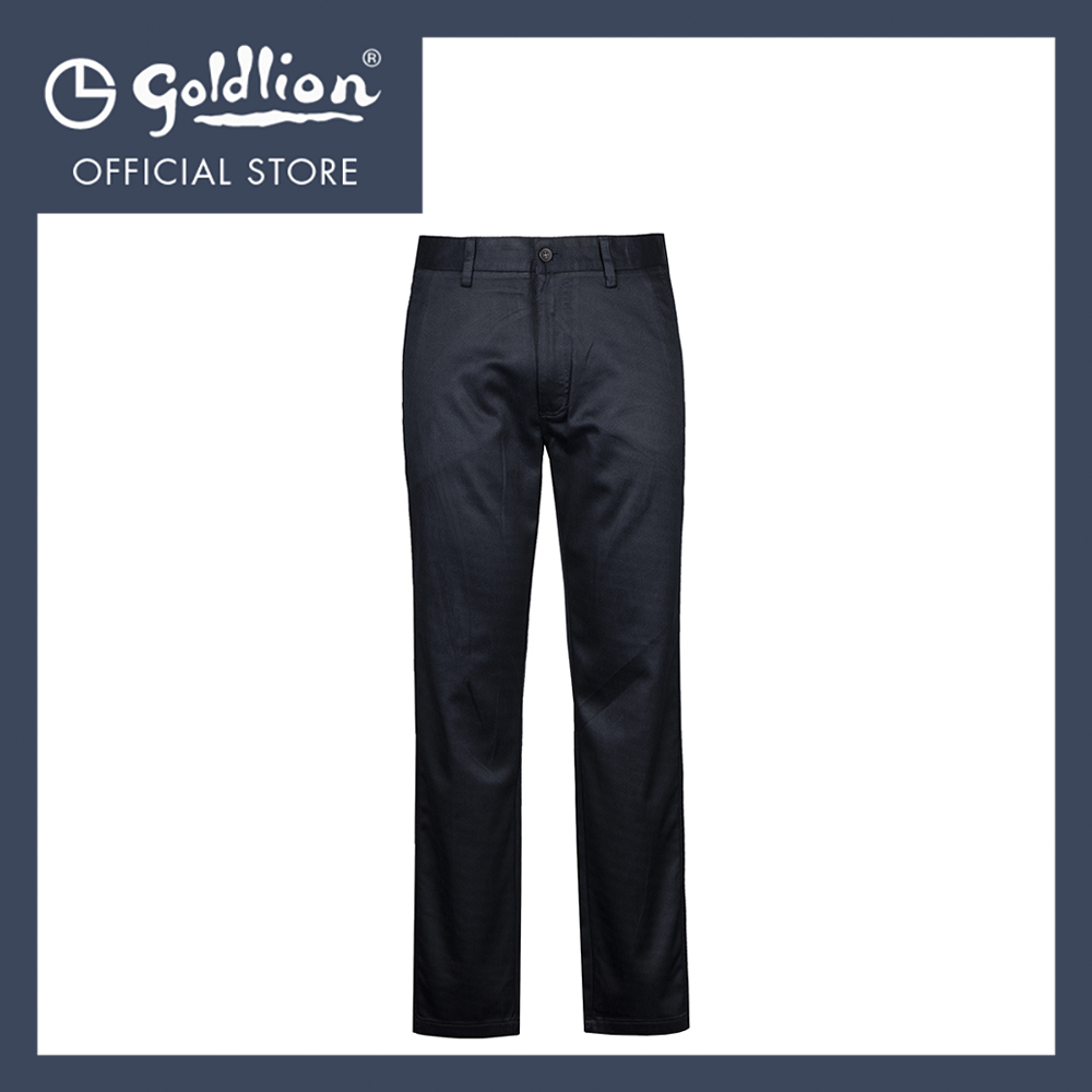 Goldlion Casual Pants Trim Fit - Dark Gray