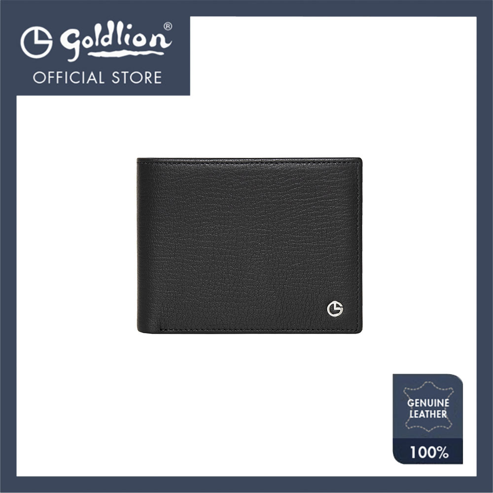 [Online Exclusive] Goldlion Men Genuine Leather Wallet (8 Cards Slot) - Black