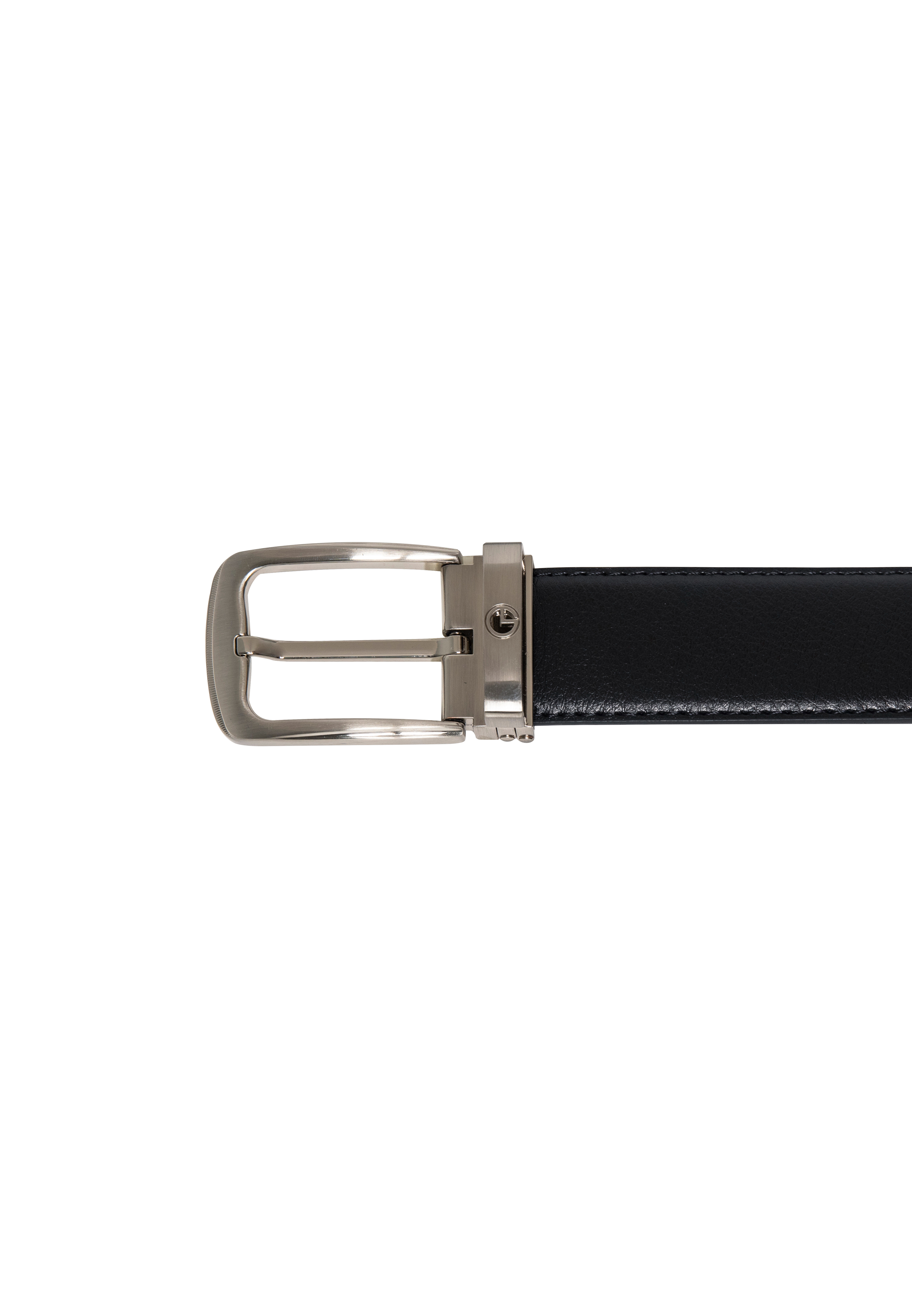 Goldlion Men Genuine Leather Pin Belt - Black
