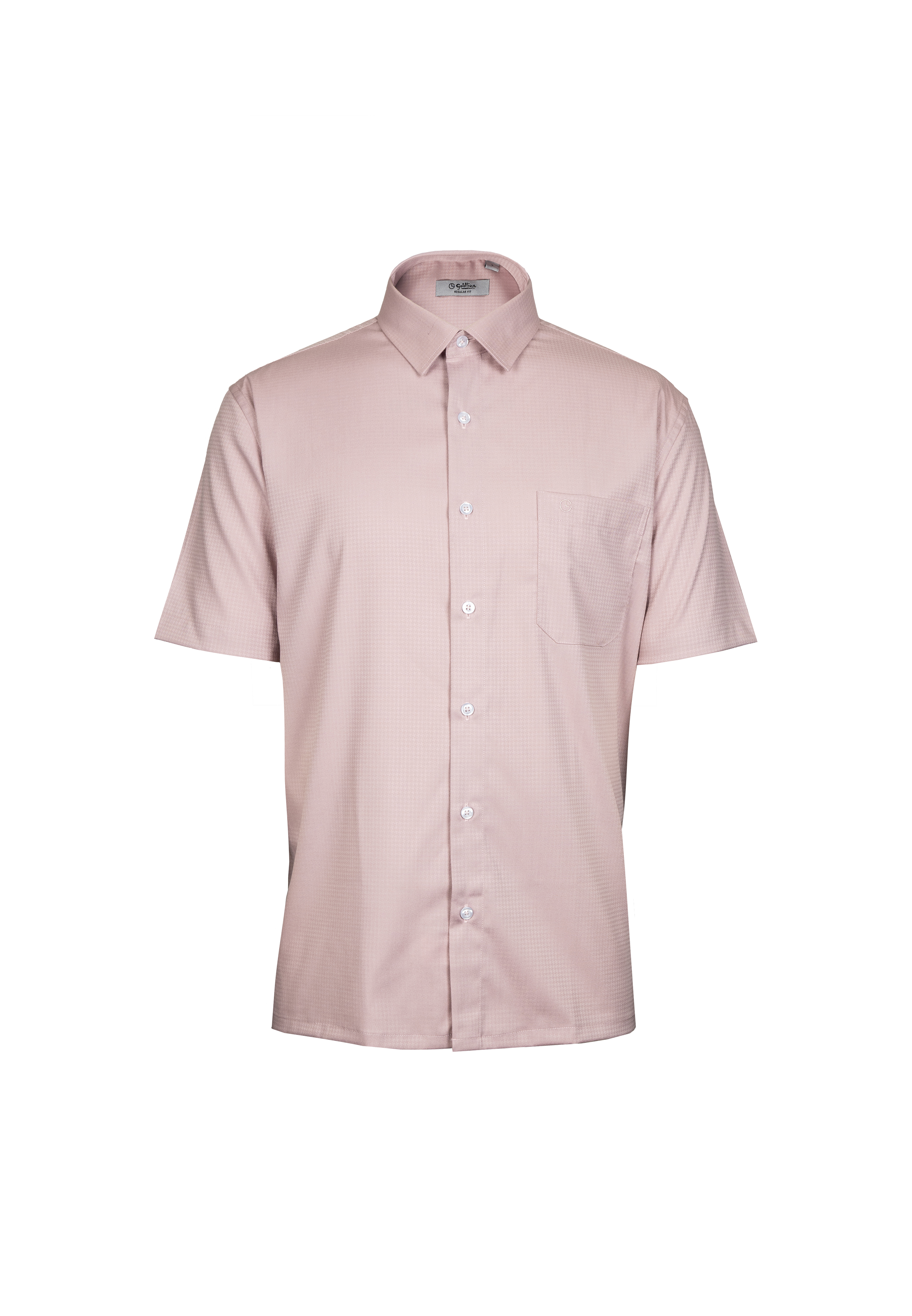 Goldlion Smart Casual Regular Fit Bamboo Fabric Short-Sleeved Shirt