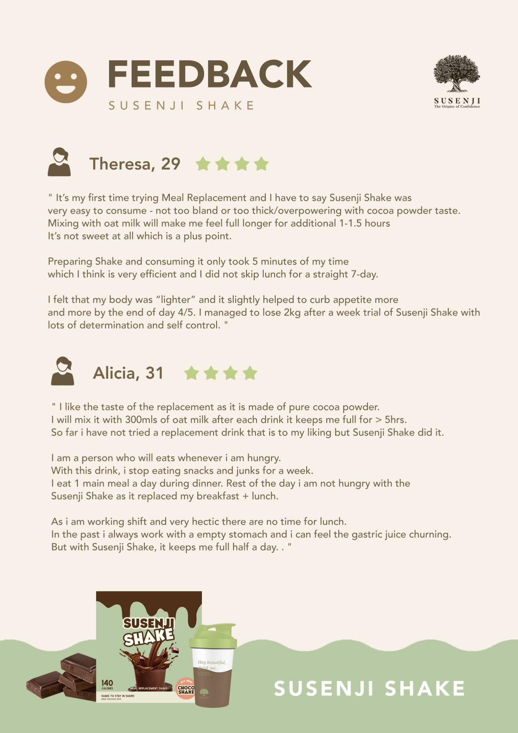 Susenji Shake (16 sachets x 35g)