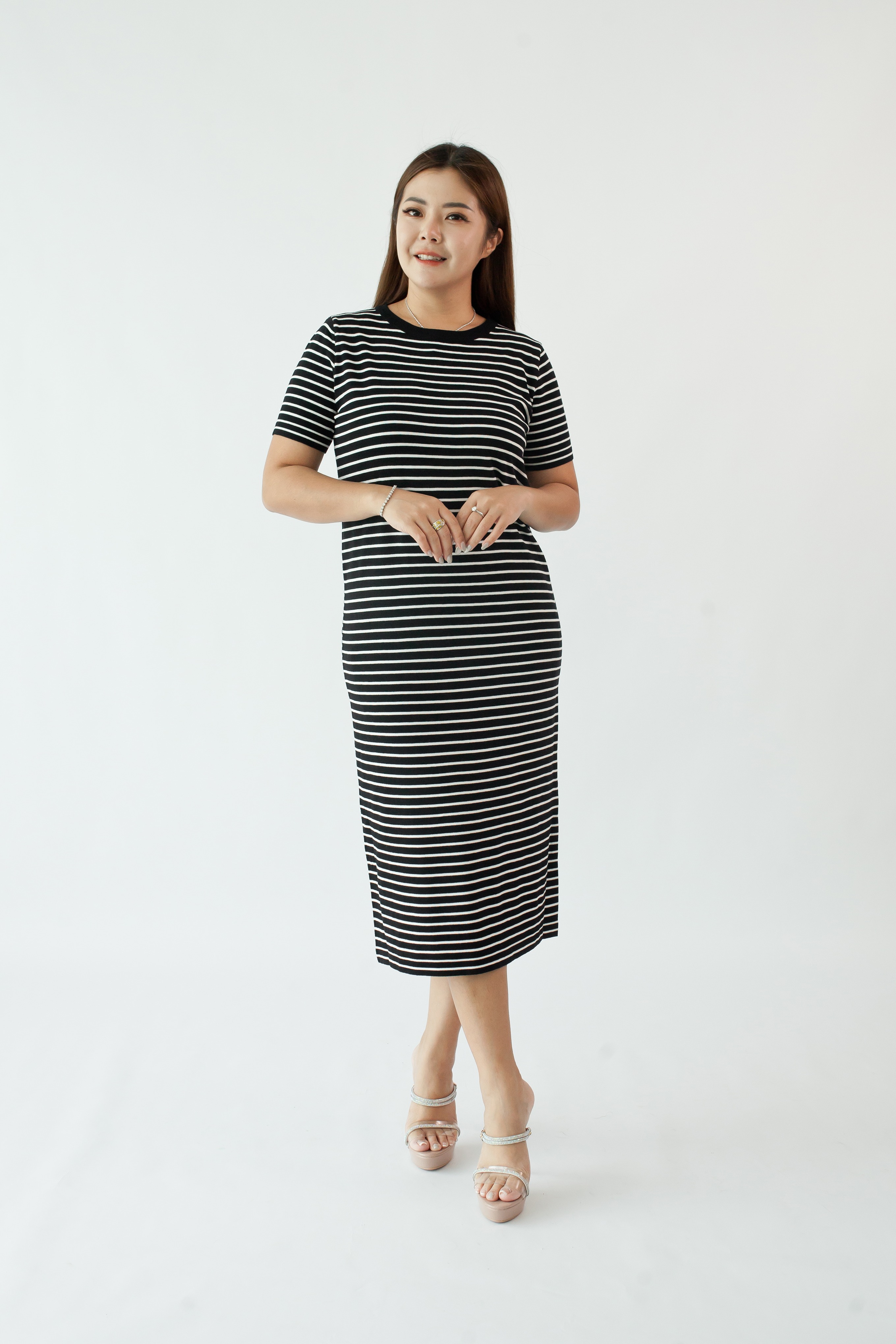 [BC Signature] 2006 Stacia Stripe Knit Dress  