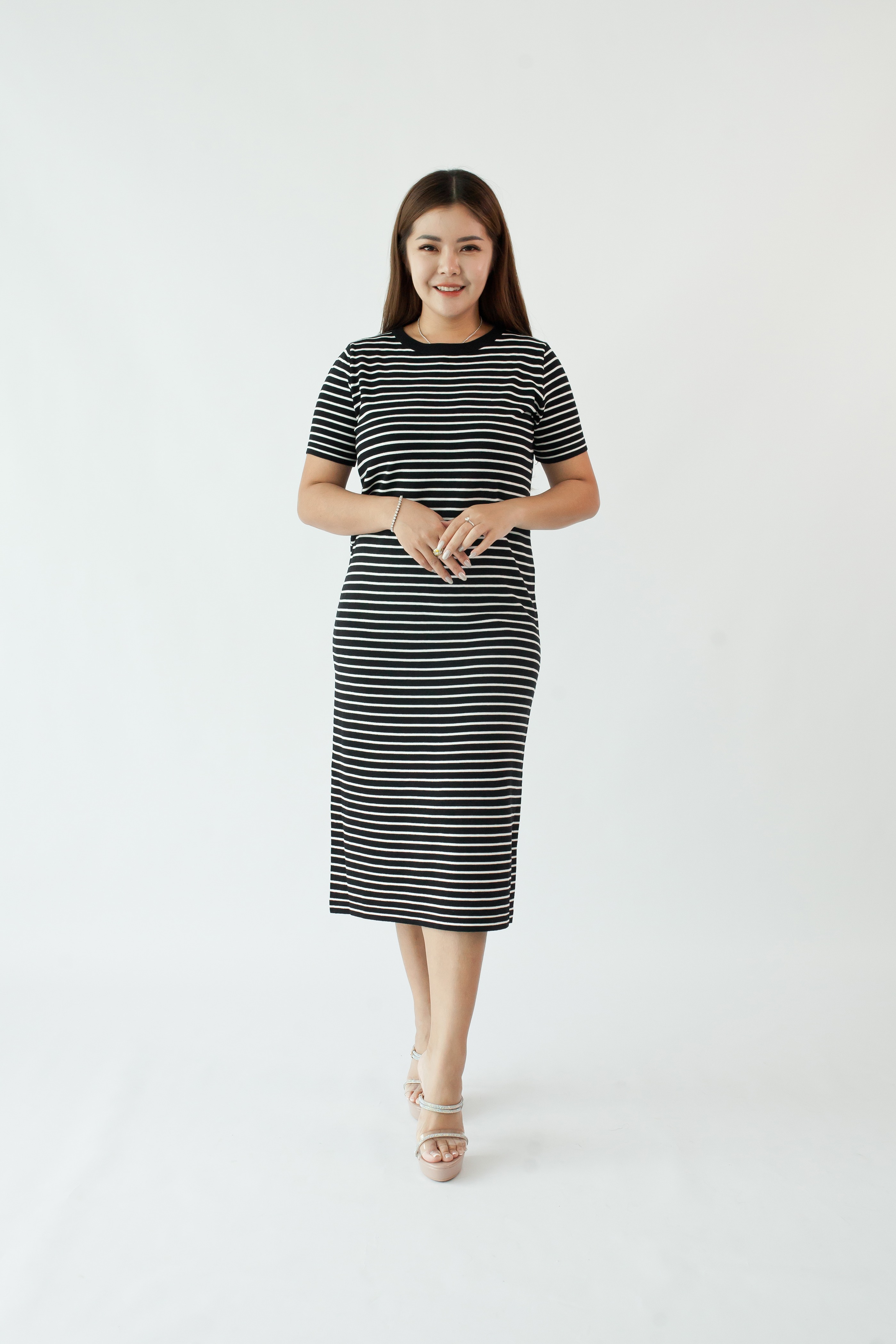 [BC Signature] 2006 Stacia Stripe Knit Dress  