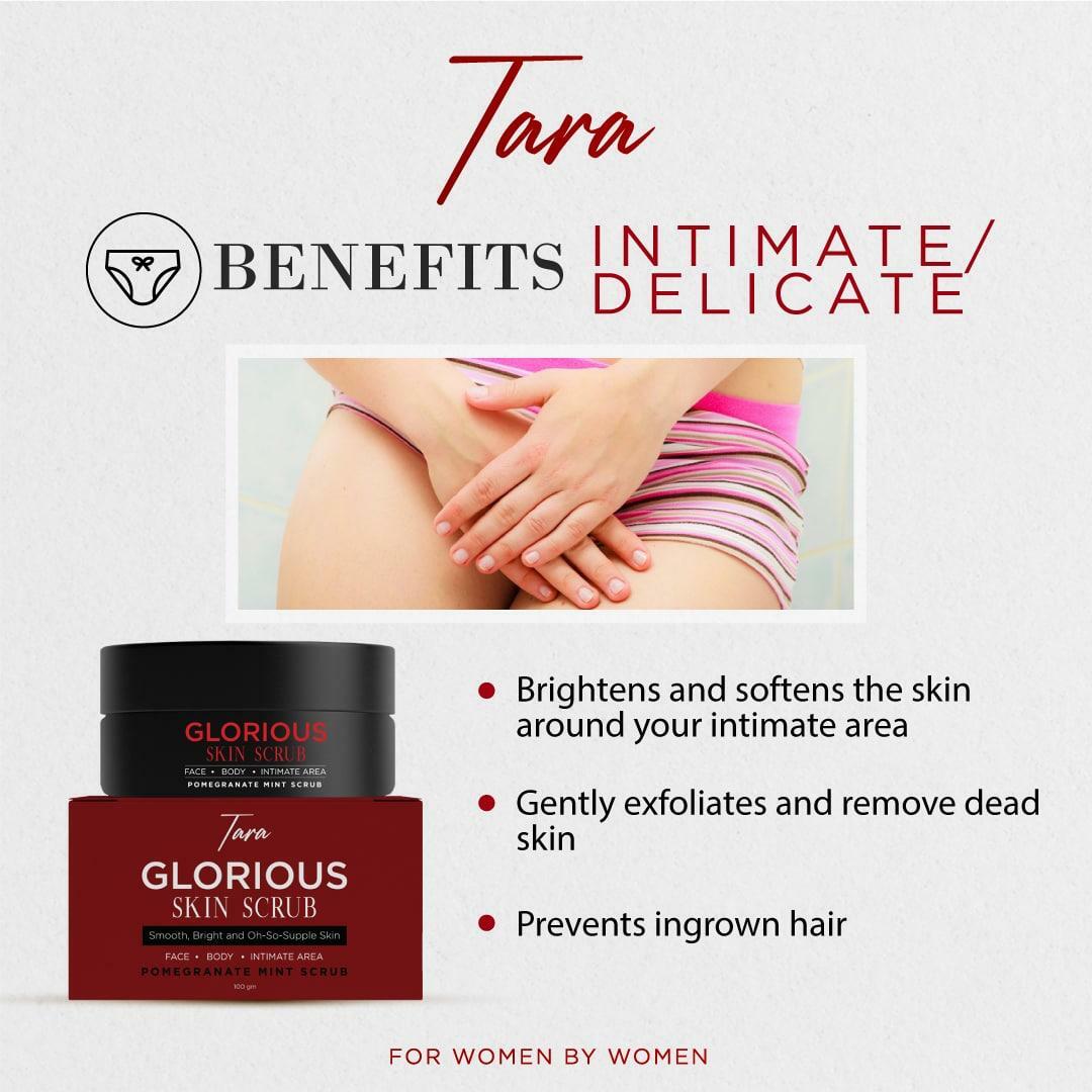 Tara Glorious Skin Scrub 100gm