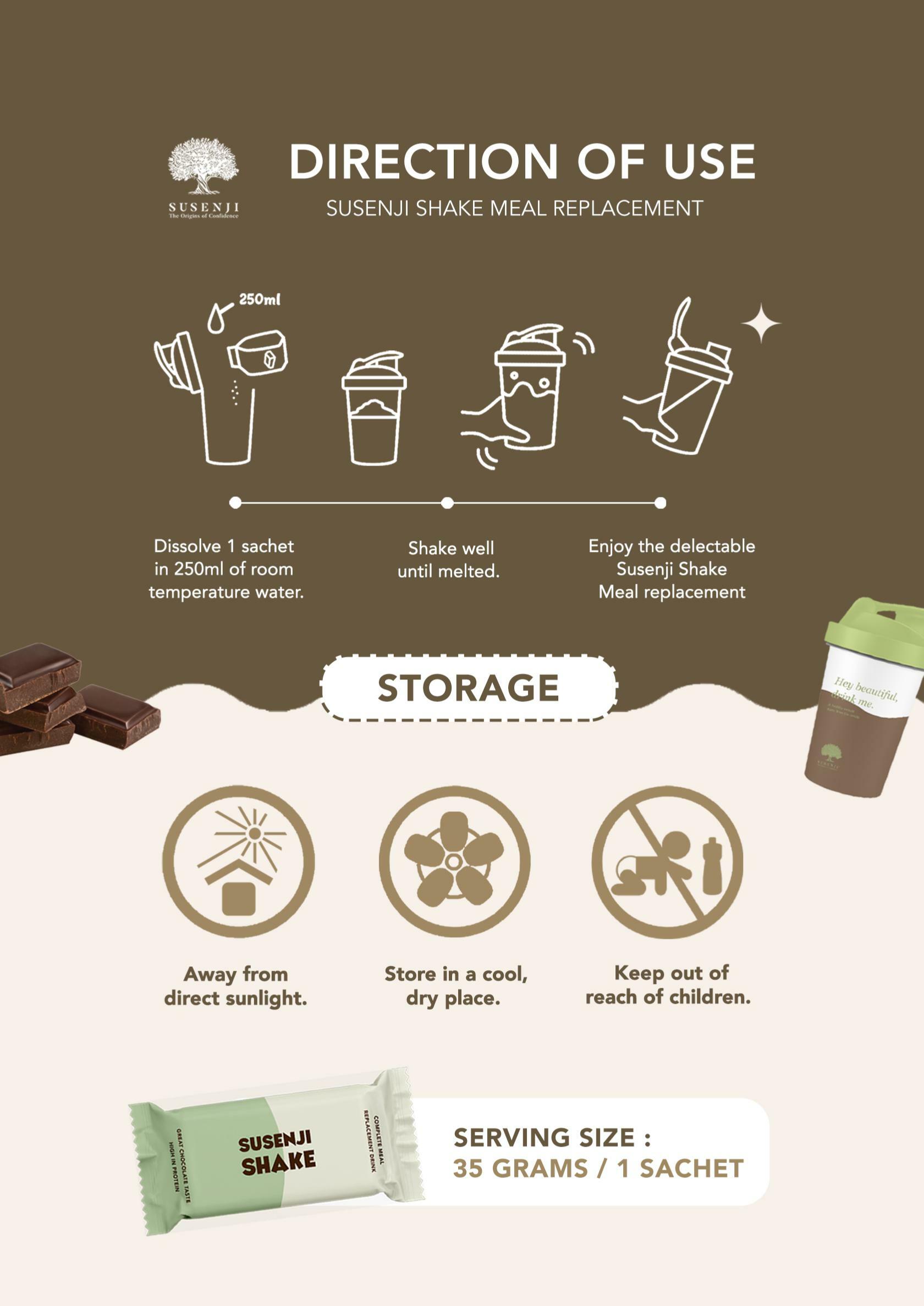 Susenji Shake (16 sachets x 35g)