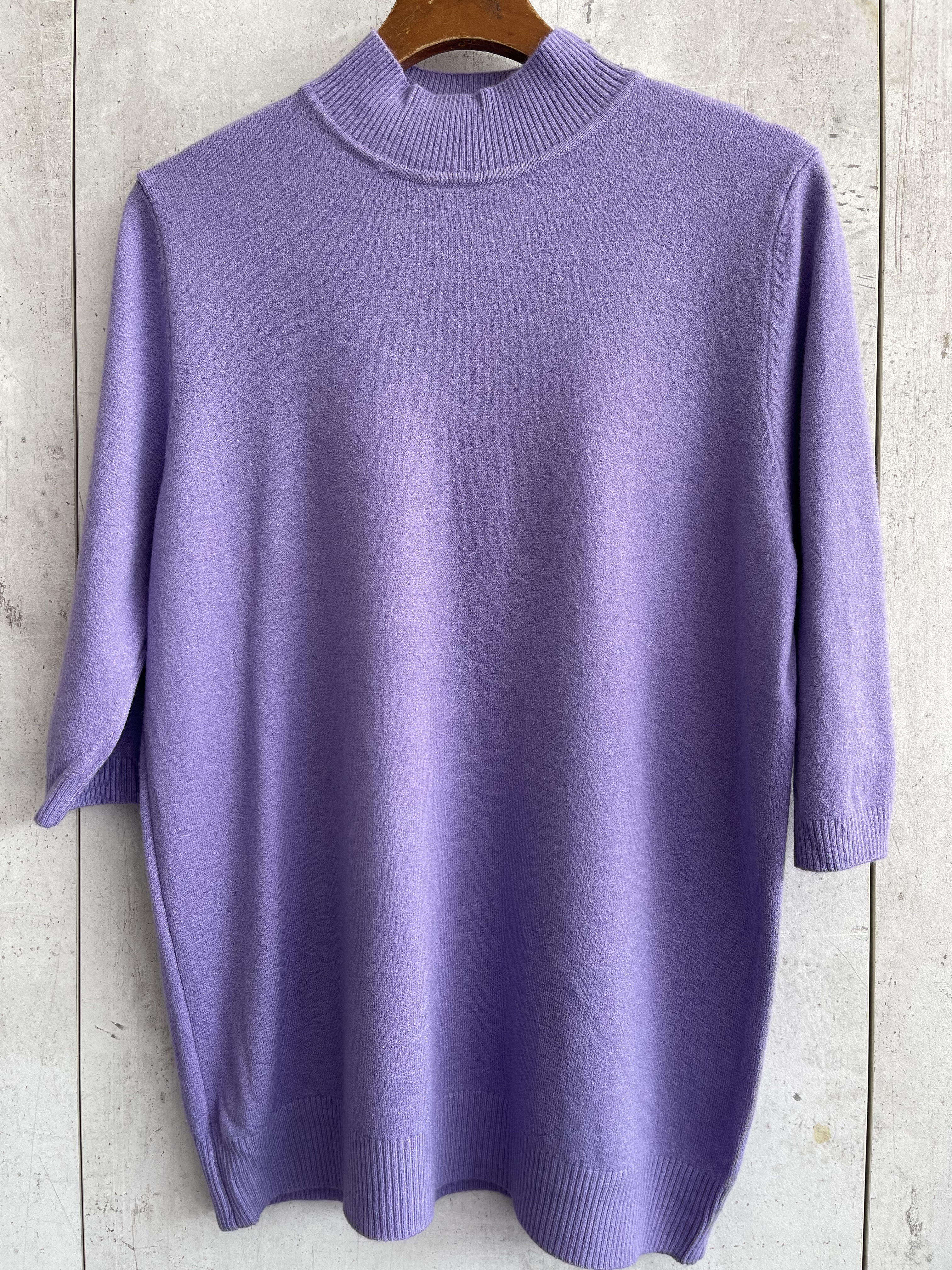 2145 Hilaeira High Neck Knit Top (B 45-55cm; L 59cm)