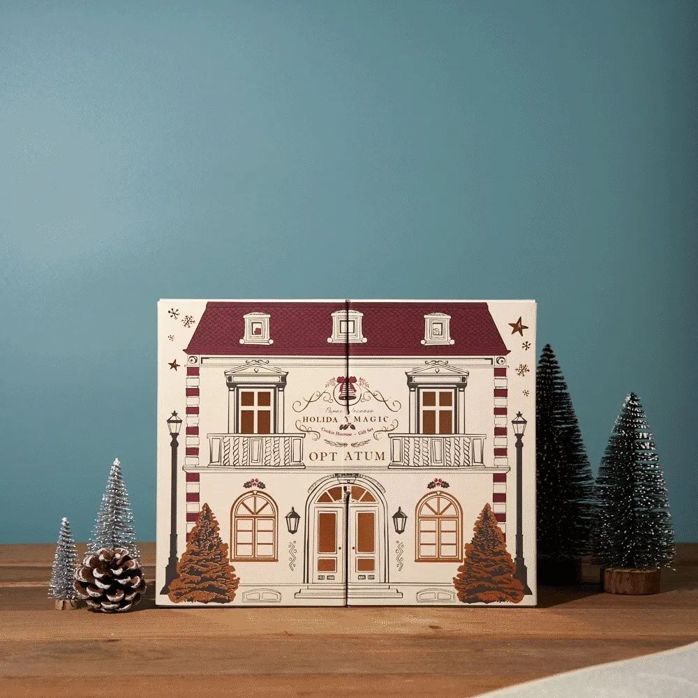 OPTATUM Paper Incense & Cookie House Gift Set