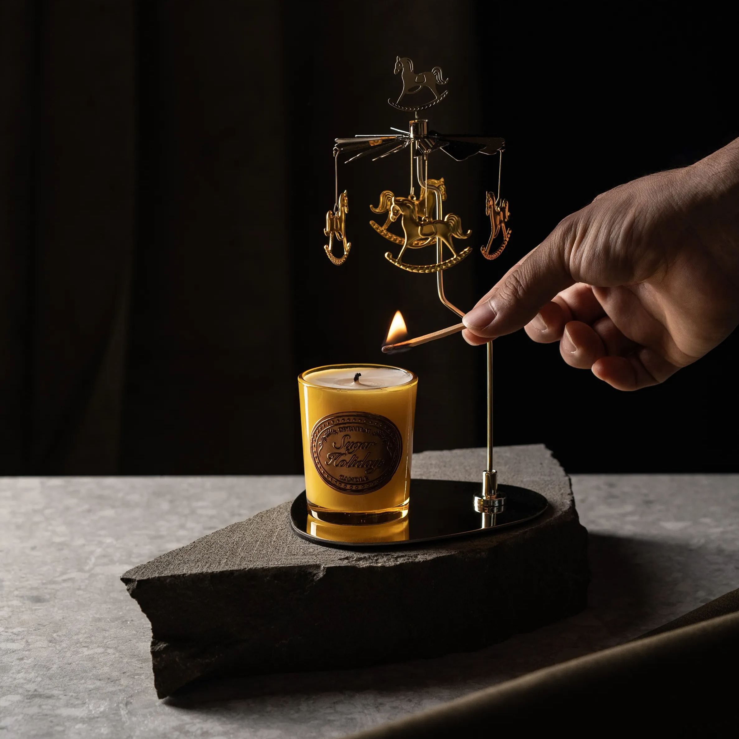 OPTATUM Sugar Holiday Candle