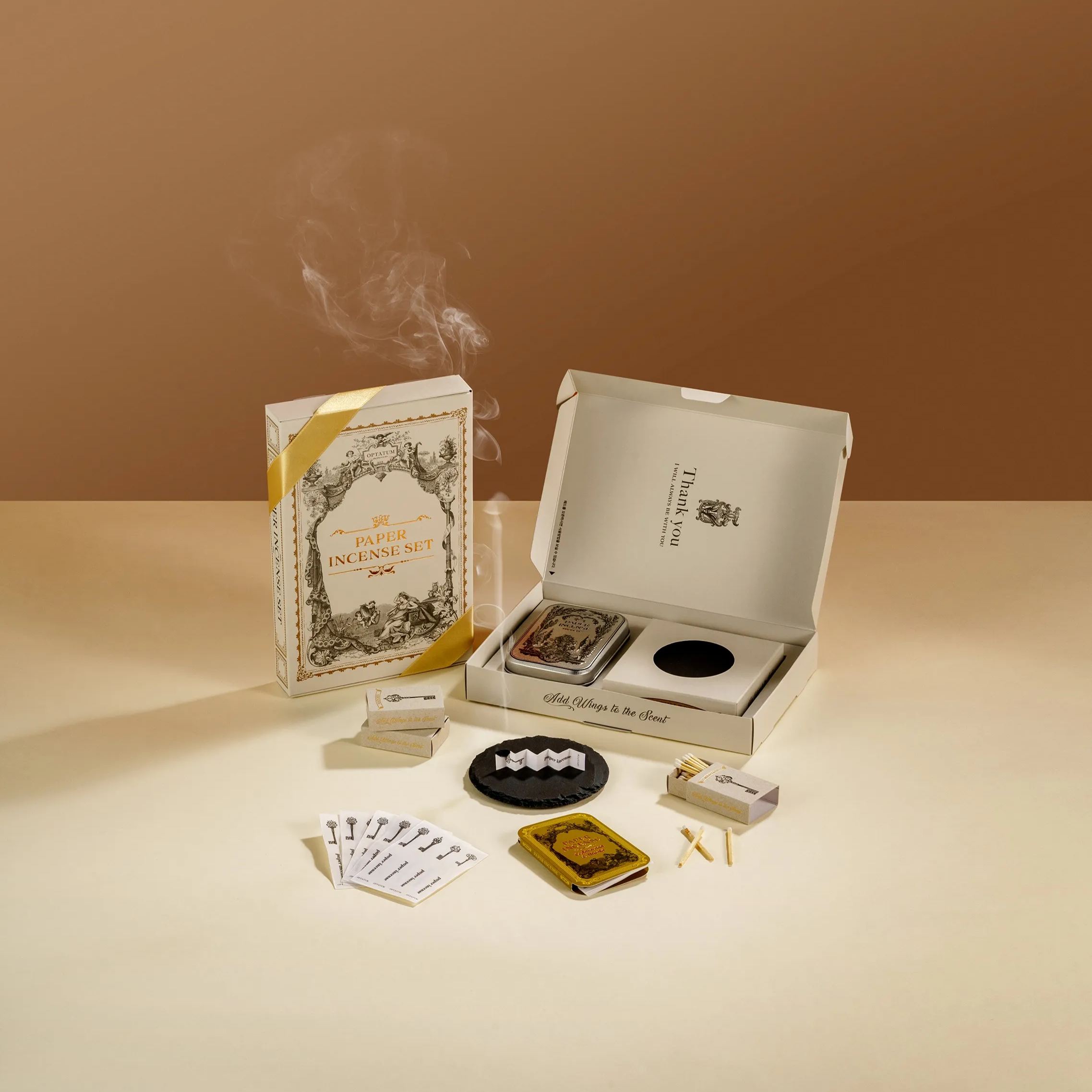 OPTATUM Paper Incense Gift Set (48 strip)