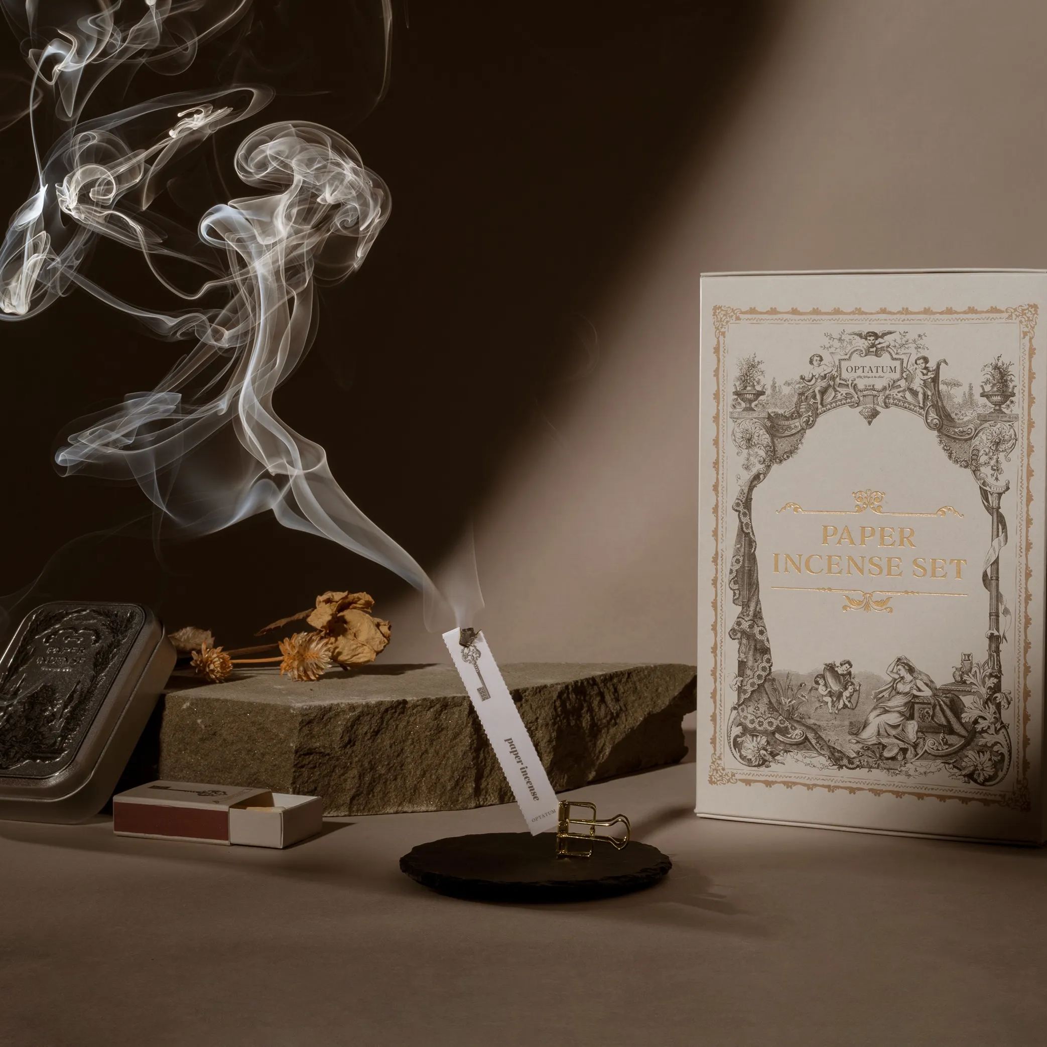 OPTATUM Paper Incense Gift Set (48 strip)