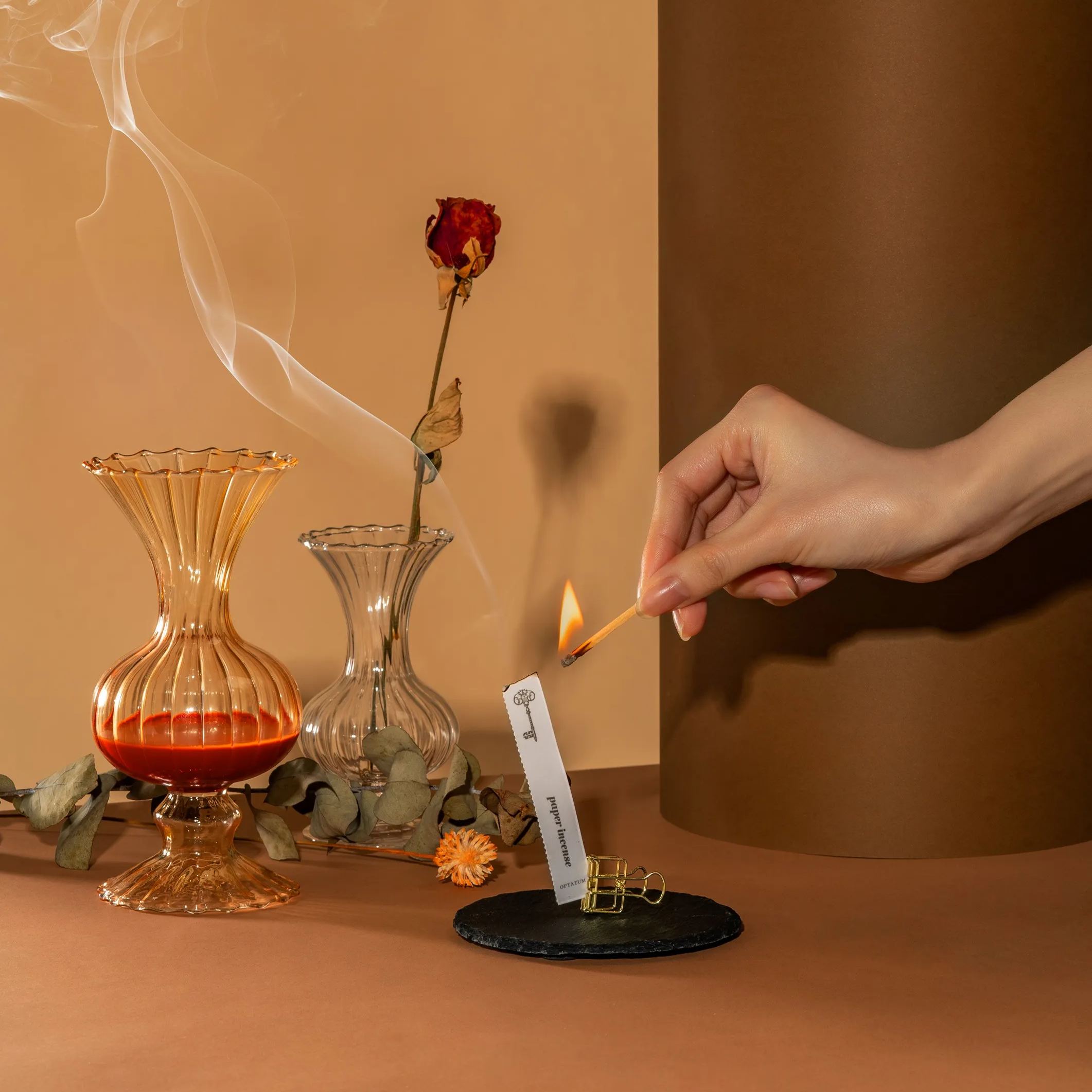 OPTATUM Paper Incense Gift Set (48 strip)