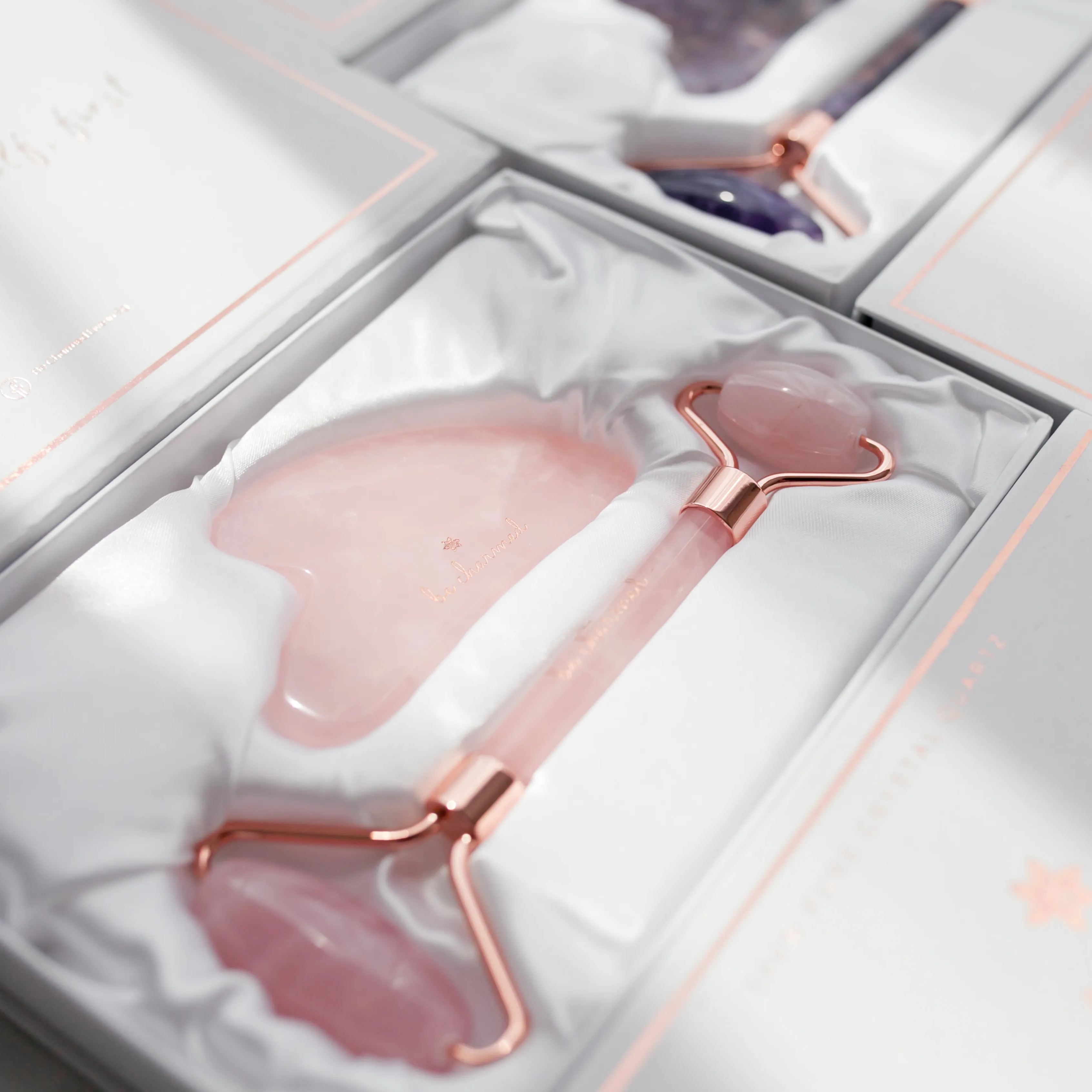 Crystal Beauty Tool Rose Quartz