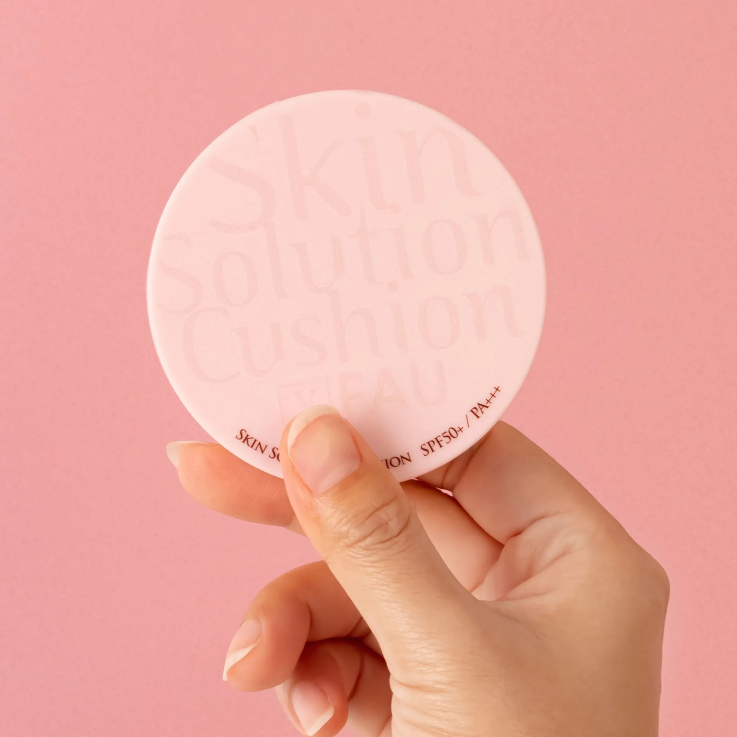 FAU Skin Solution Cushion SPF50+ with Refill (Pink)