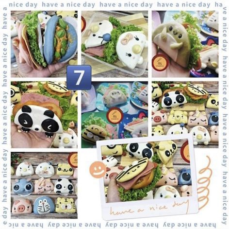 Cartoon Bun (Pocket Bun) / 卡通包 (口袋包) (1Pkt)