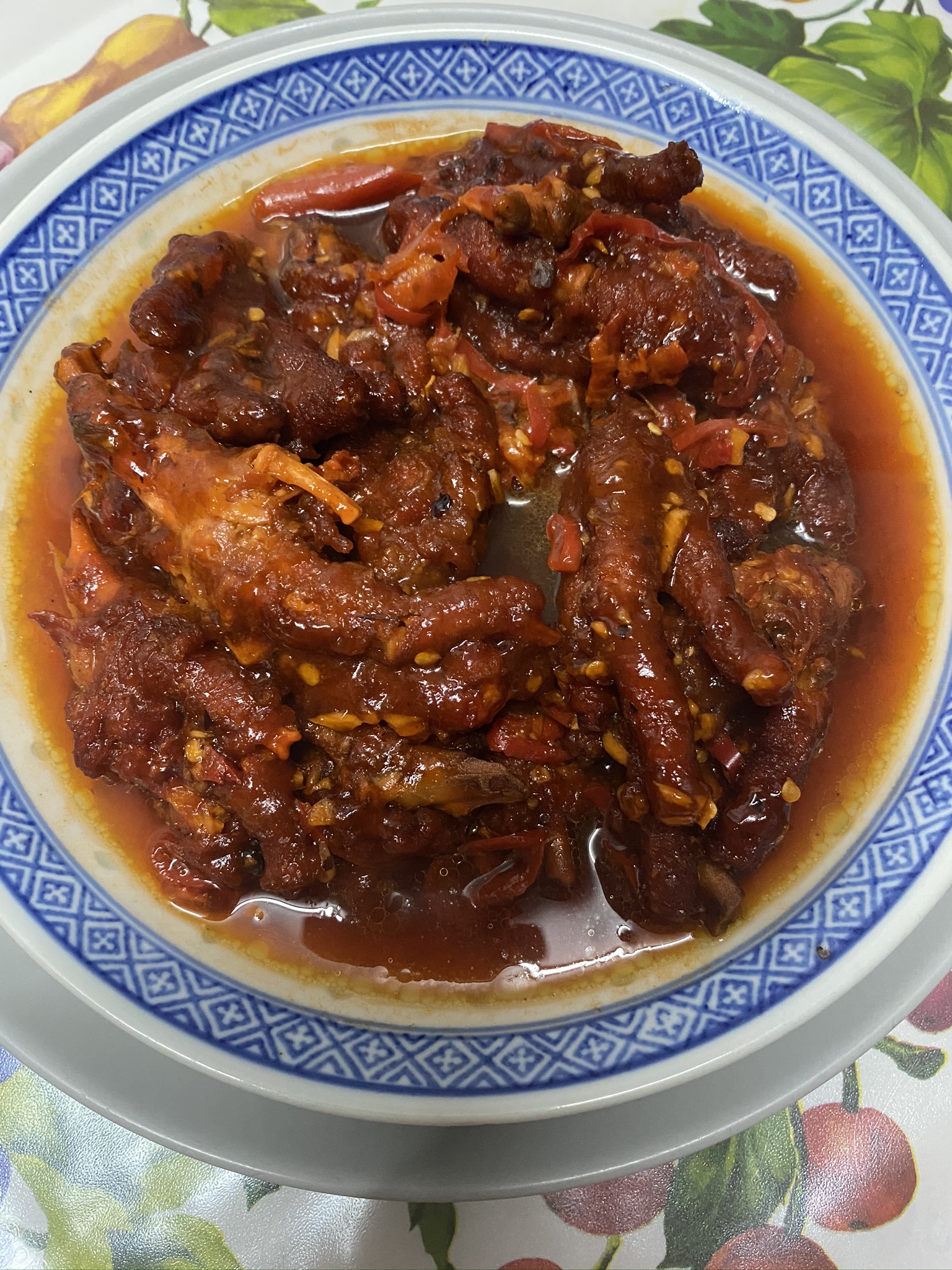 Braised Chicken Feet / 卤鸡脚 (Per Tub)