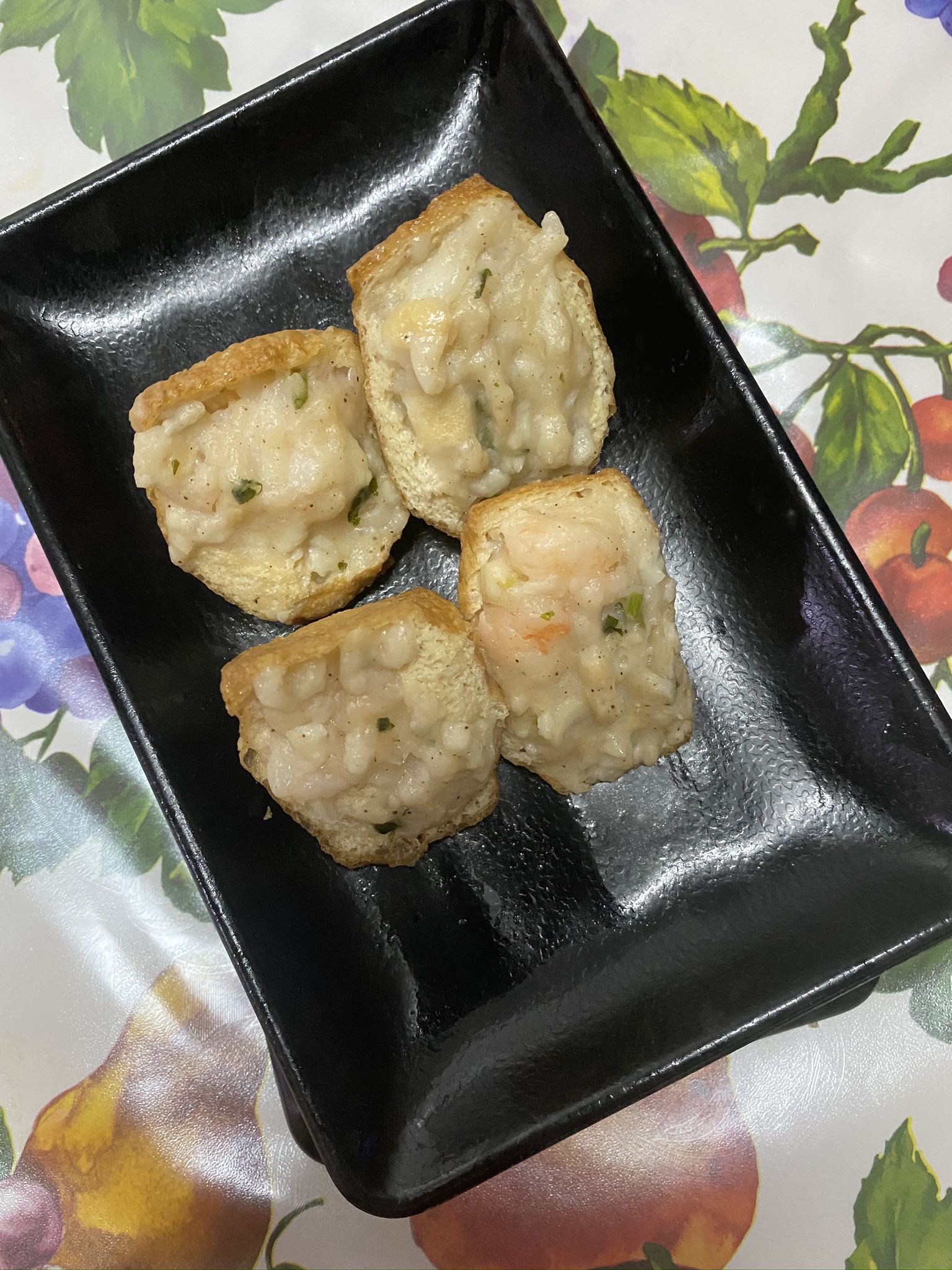 Prawn stuffed Tau Pok / 虾肉豆卜 (10Pcs)