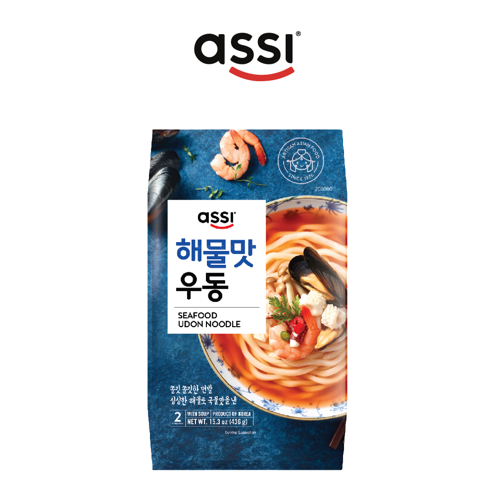 [Assi] Japanese Style Udon Noodle 2 Servings (EXP HOT-SPICY 2023/06/27 ,UDON-KATSUO &SEAFOOD 2023/11/21)
