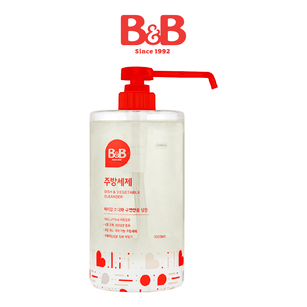 [B&B] Dish and Vegetable Cleanser Liquid Type 1000ml