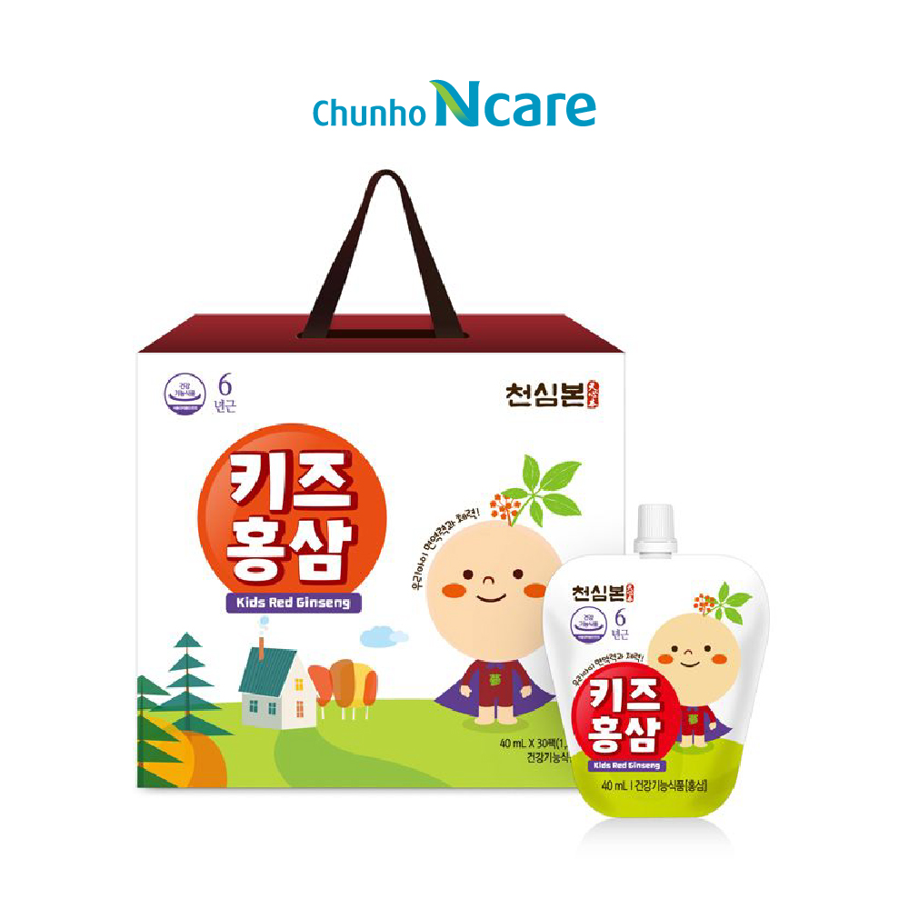 [ChunHo] Chunshinbon Red Ginseng For Kids X 15 Packs ( EXP 2025/12)