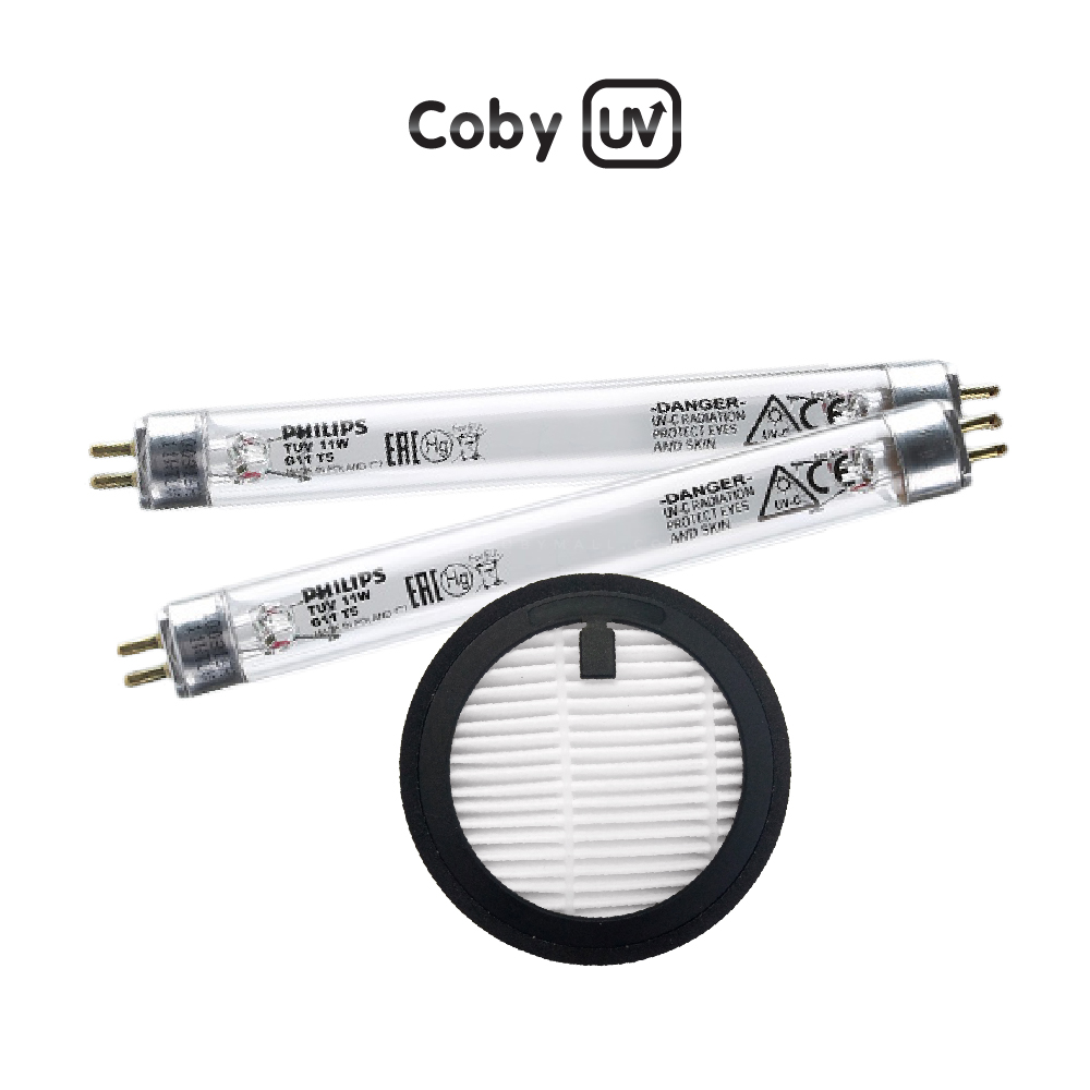 [Coby UV] Philips UV Bulb + Hepa Filter Combo
