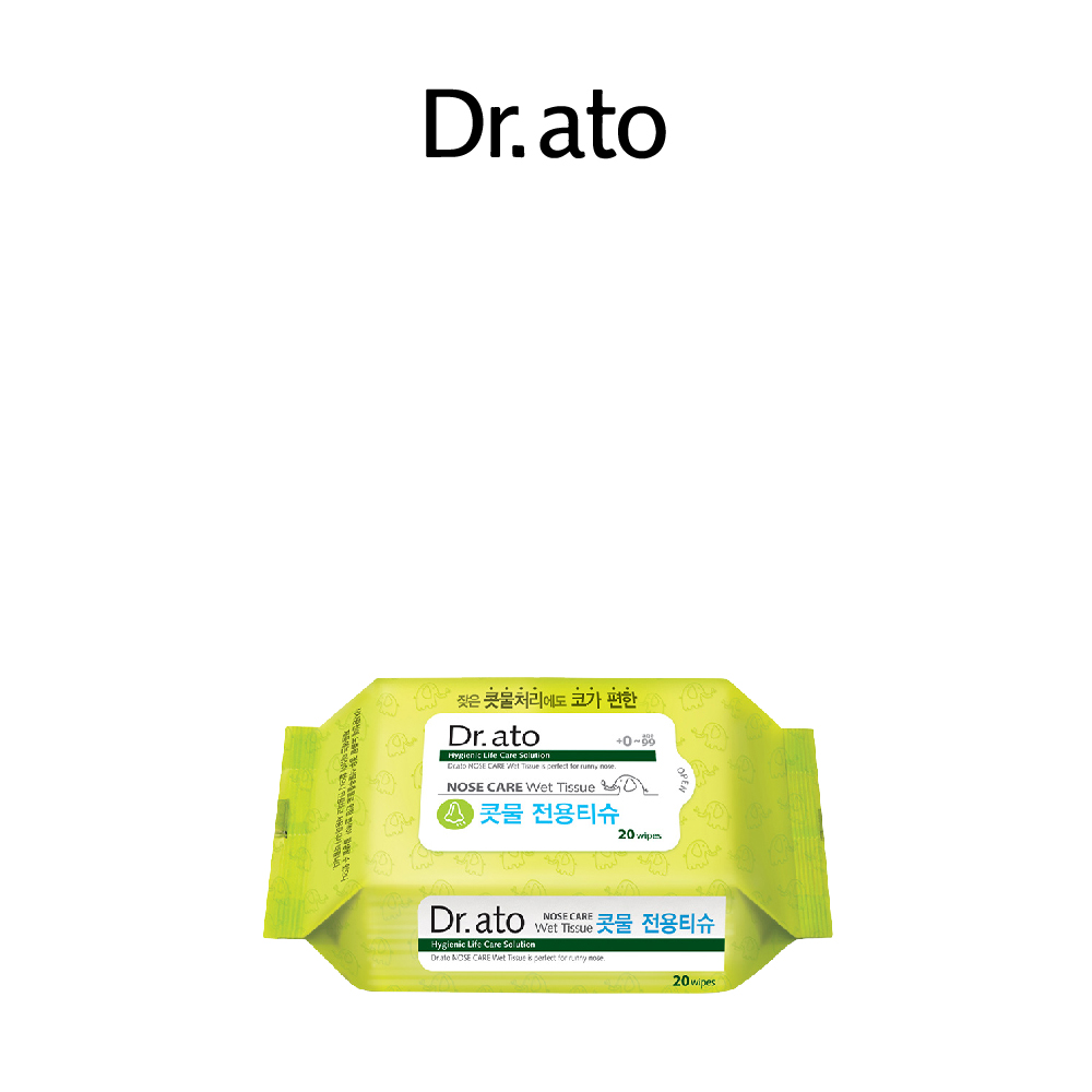 [Dr.Ato] Nose Care Wet Tissue 20s