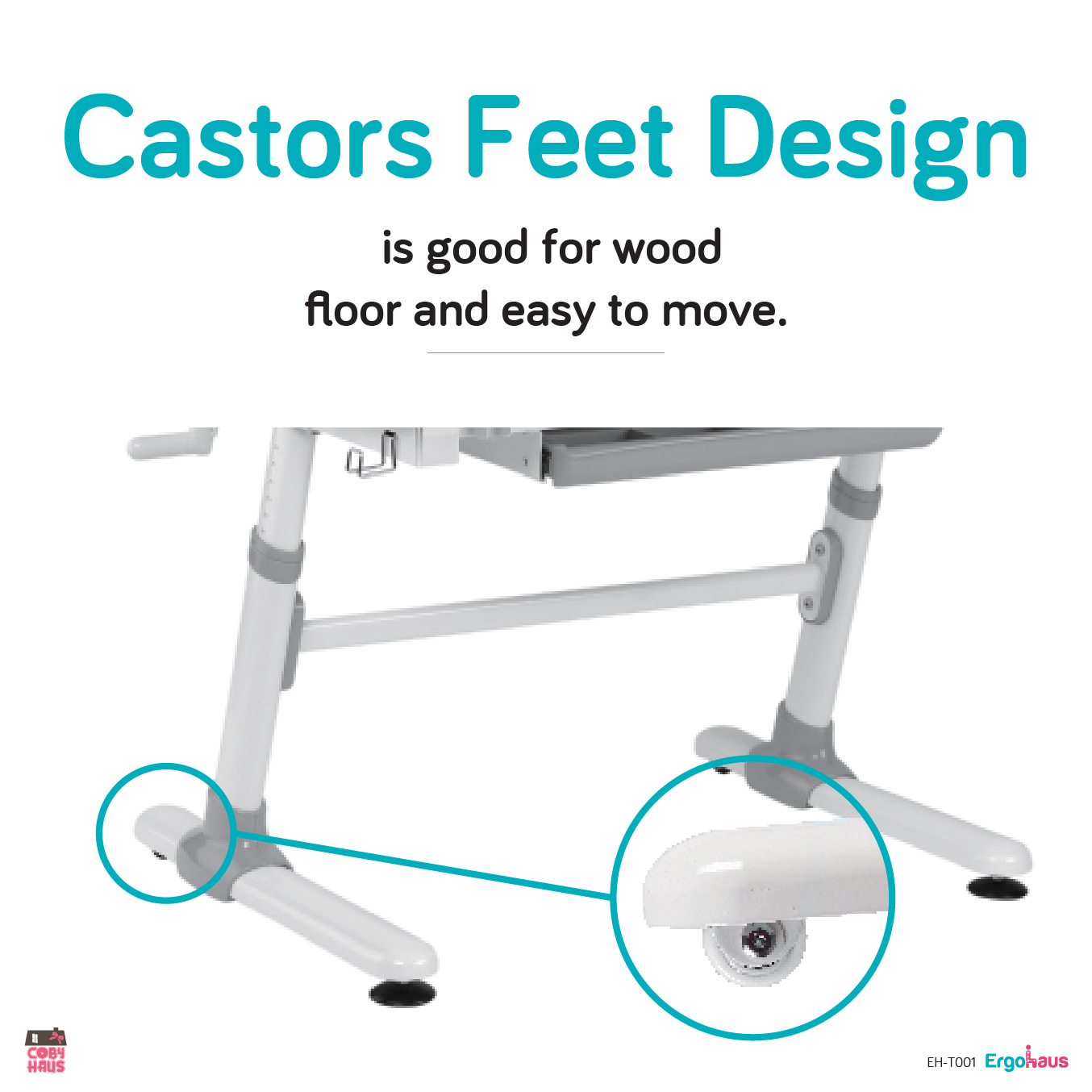 [ErgoHaus] Enlarged Work Surface Desk
