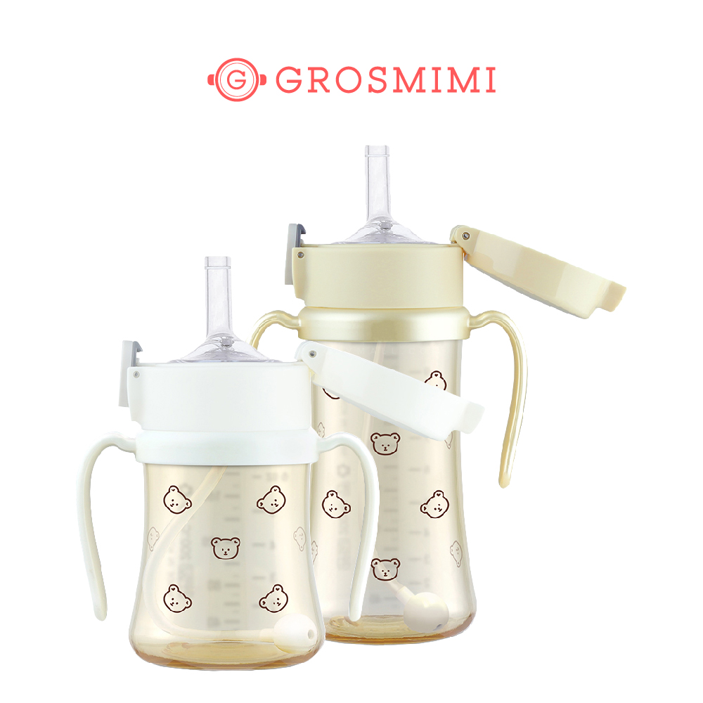 [Grosmimi] PPSU 300ml Dotgom Weighted Straw Cup (Special Edition)