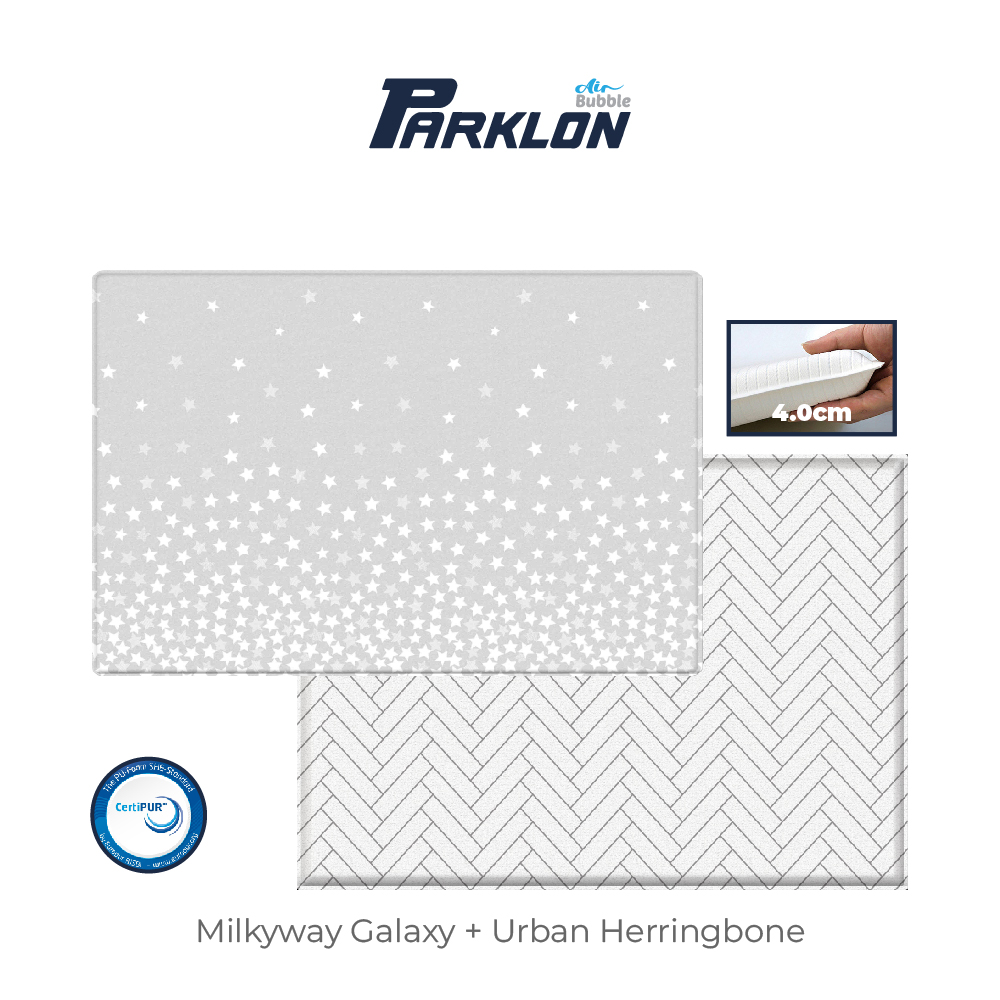 [Parklon] Air Bubble Milky Way + Urban Herringbone (230*150*4cm)