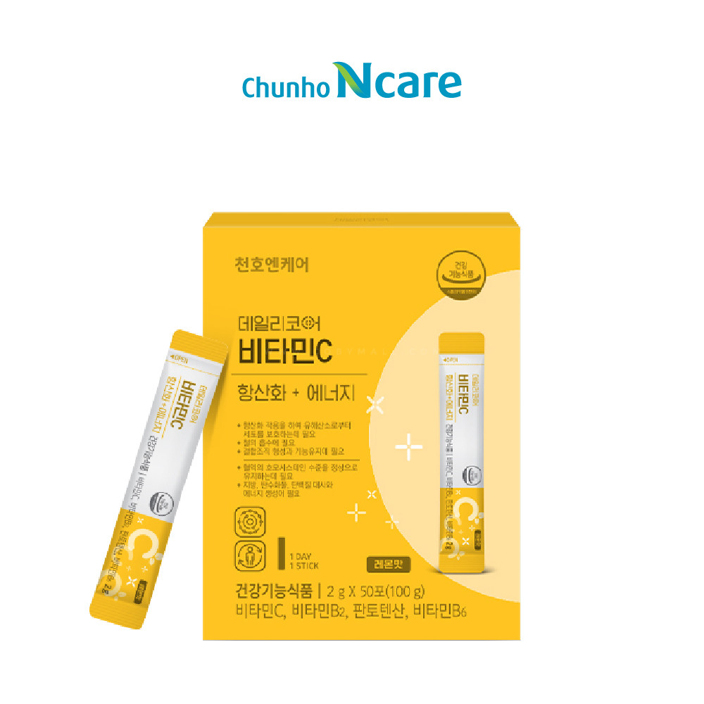 [ChunHo] Vitamin C Stick 2G (1 Box x 50 Sticks) (EXP 2024/09/07)