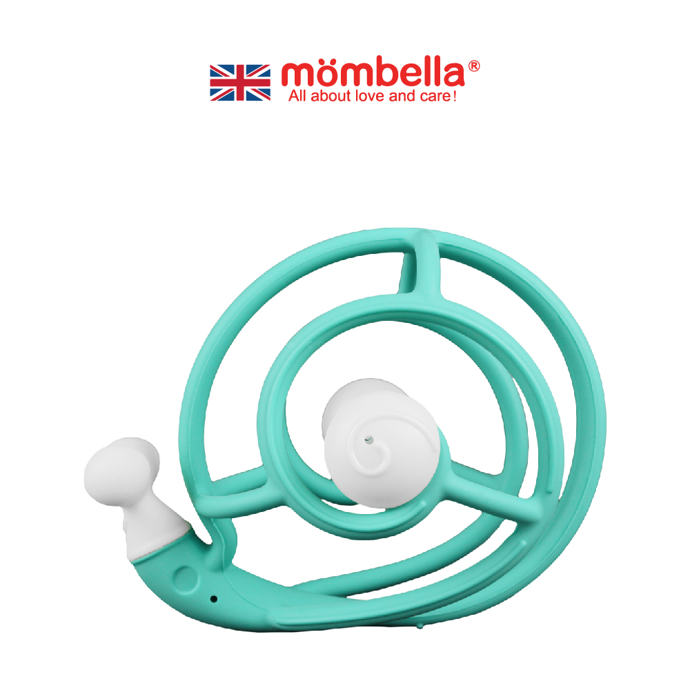 [MOMBELLA] Teether Toys Rattling Snail