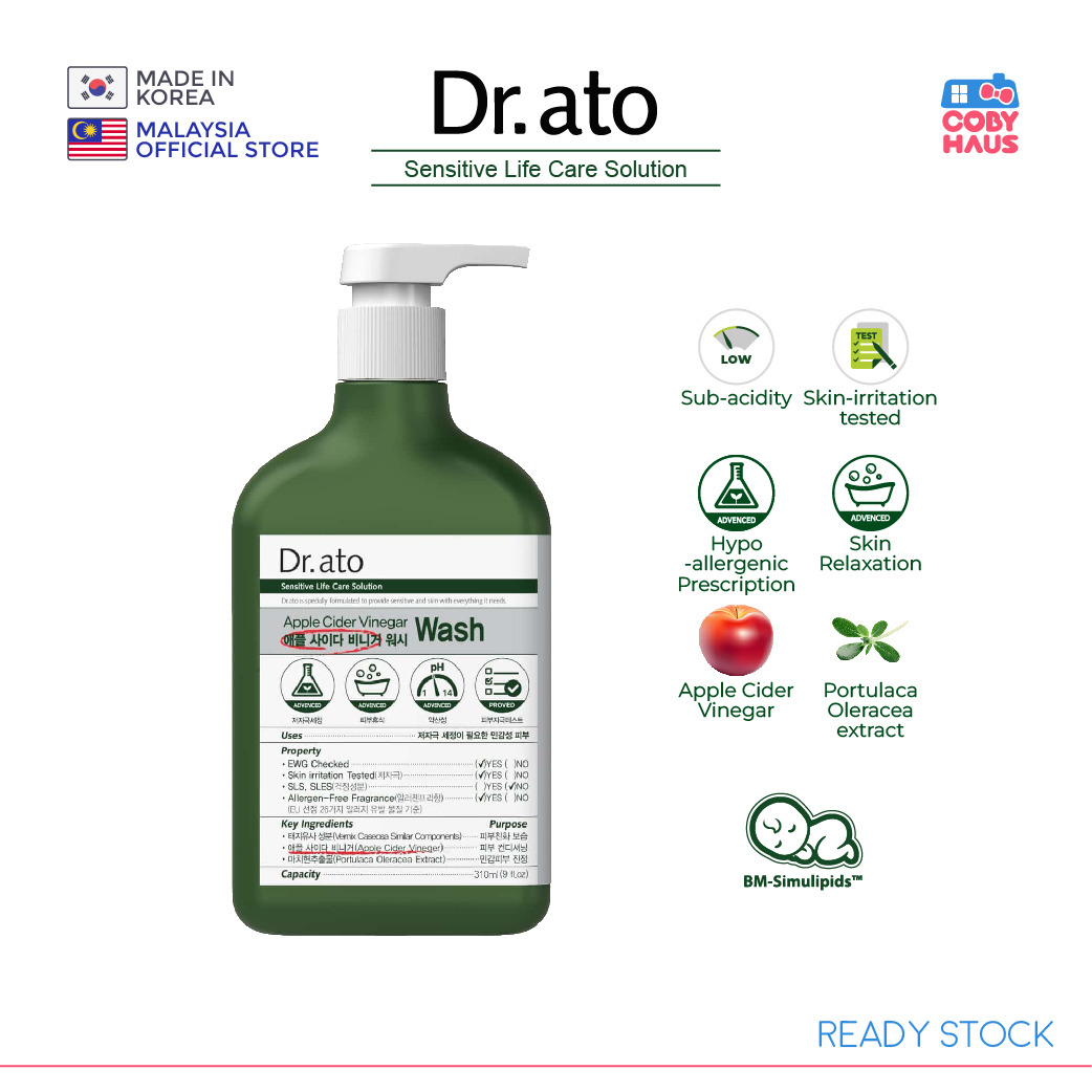 [Dr.Ato] Apple Cider Vinegar Wash 310ML