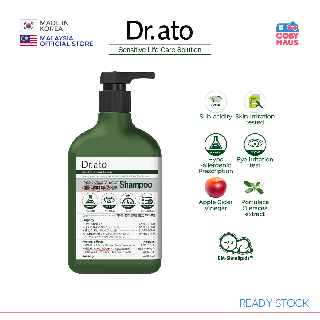 [Dr.Ato] Apple Cider Vinegar Shampoo 310ML
