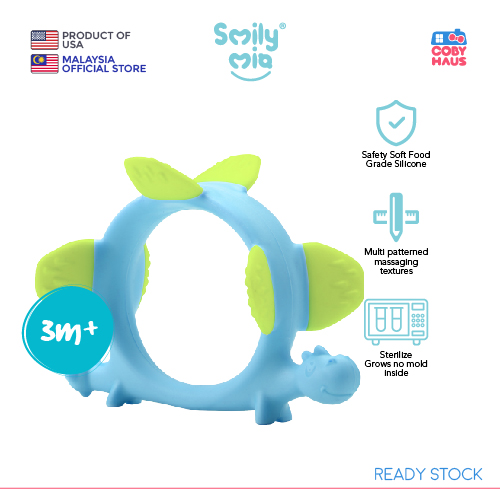 [Smily Mia] Norman Dinosaur Teether Toy