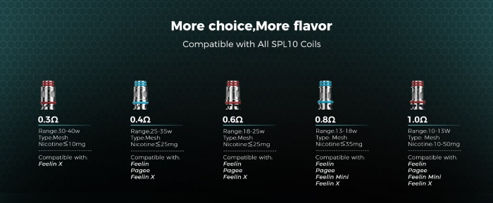 NEVOKS FEELIN SPL10 菲林X 一代菲林四代佩奇原廠霧化芯Nevoks Feelin Pagee Pod 感覺成品芯