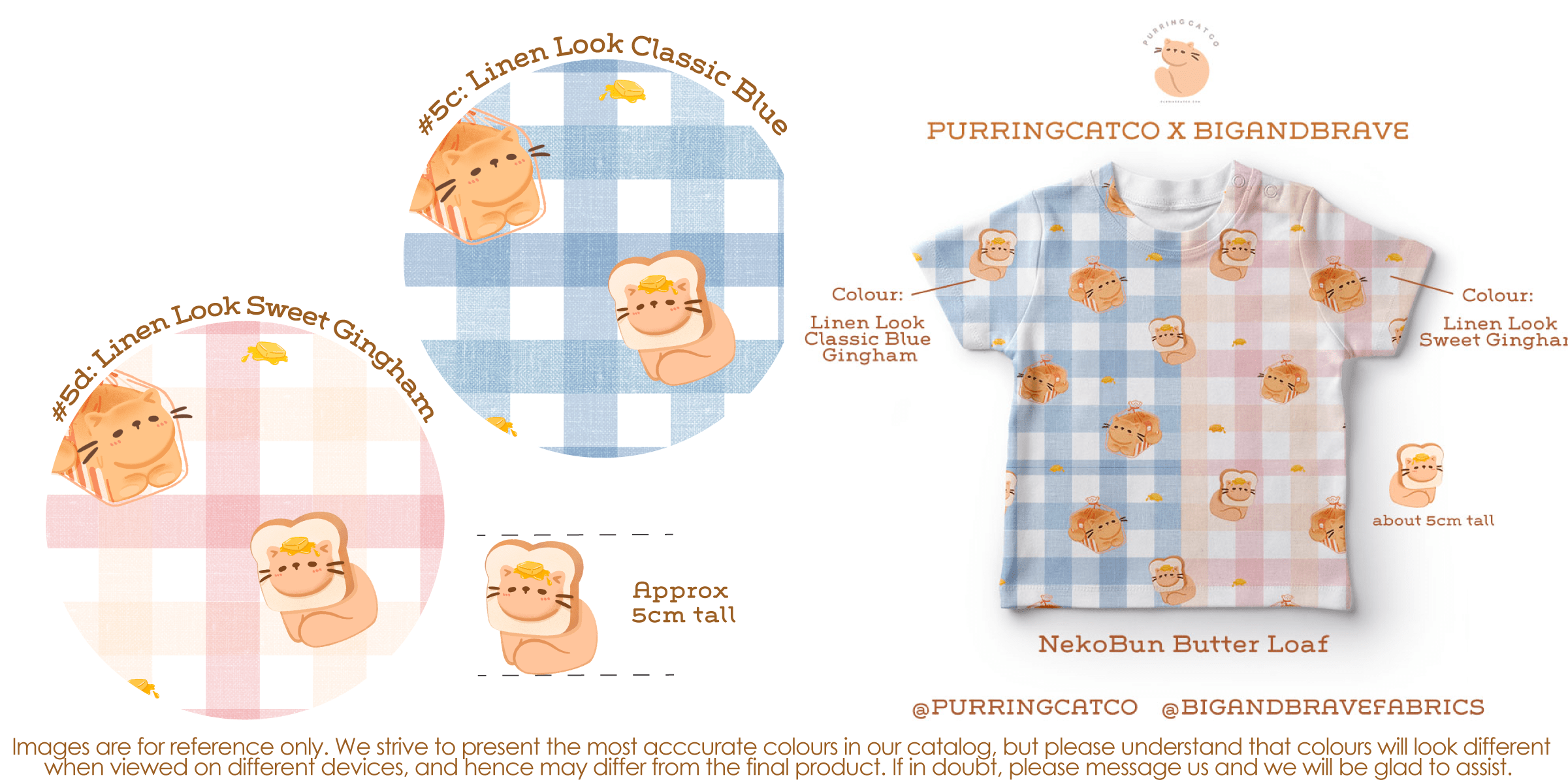 NekoBun Butter Loaf, Assorted Colours