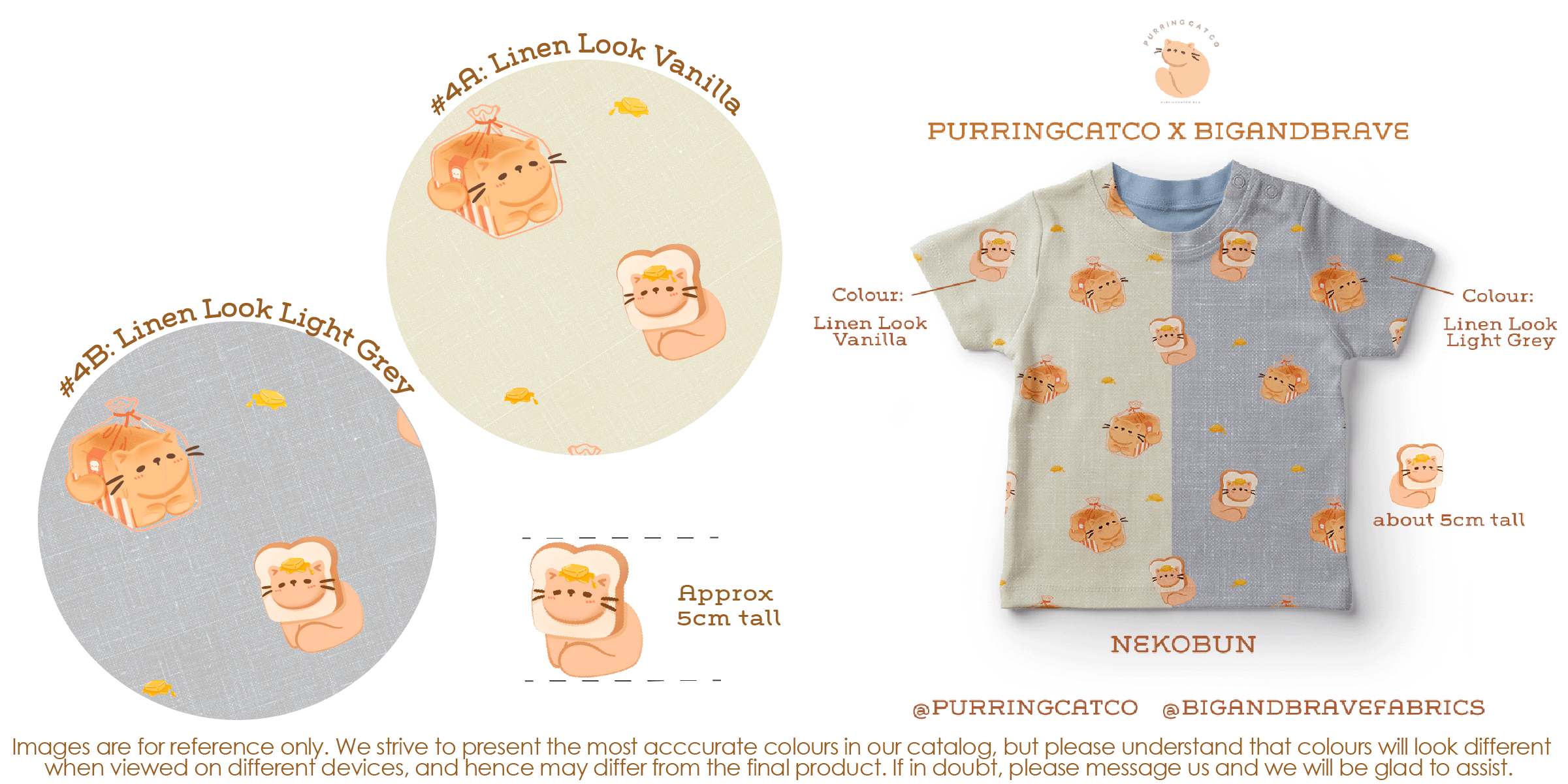 NekoBun Butter Loaf, Assorted Colours