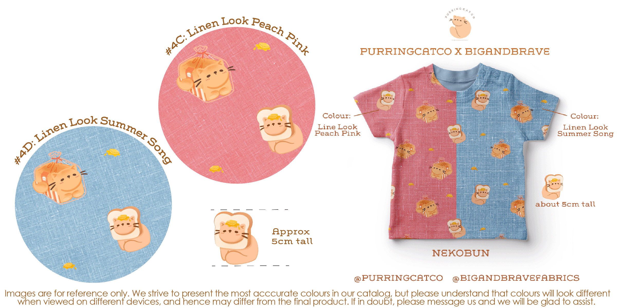 NekoBun Butter Loaf, Assorted Colours