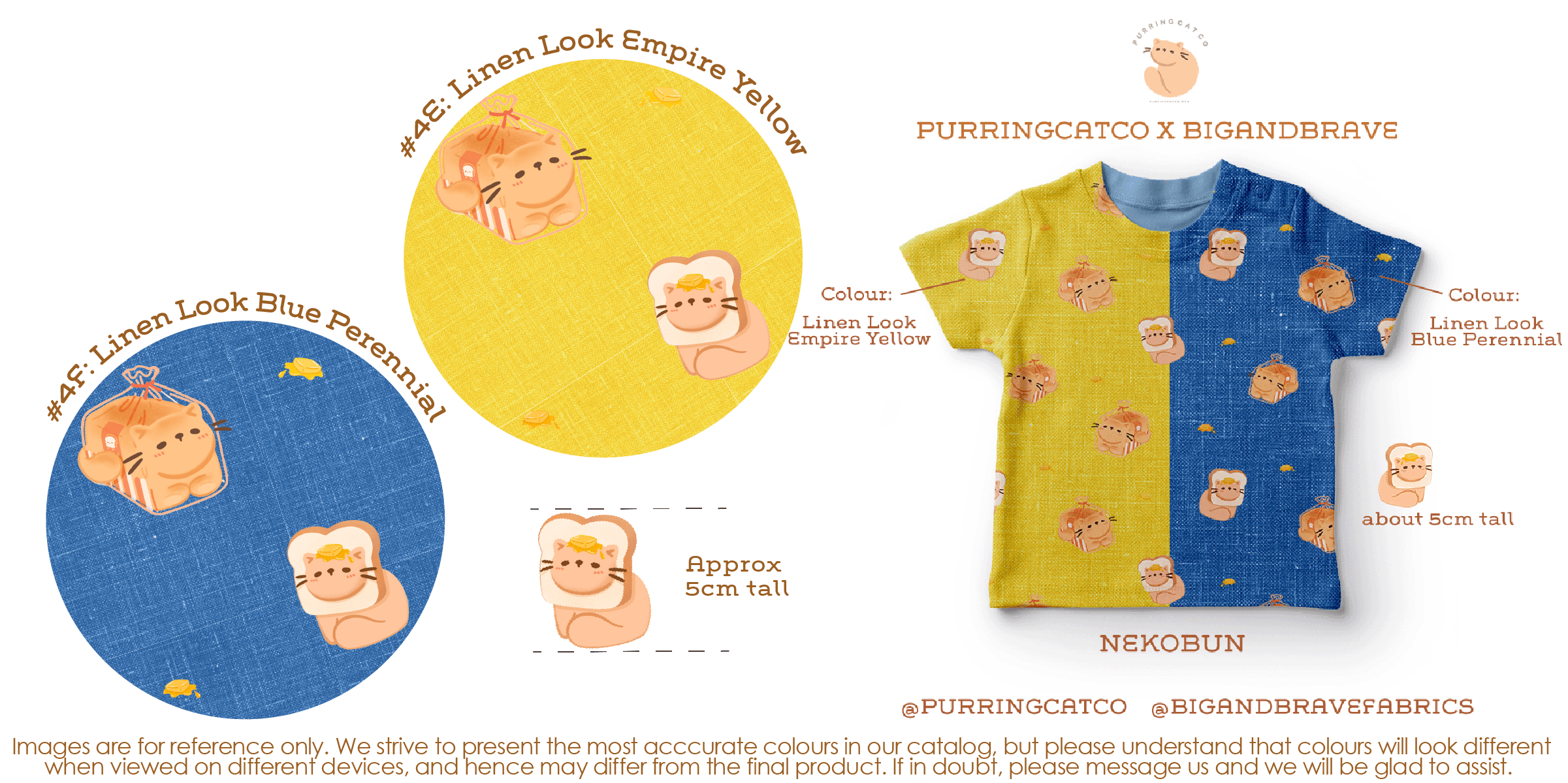 NekoBun Butter Loaf, Assorted Colours