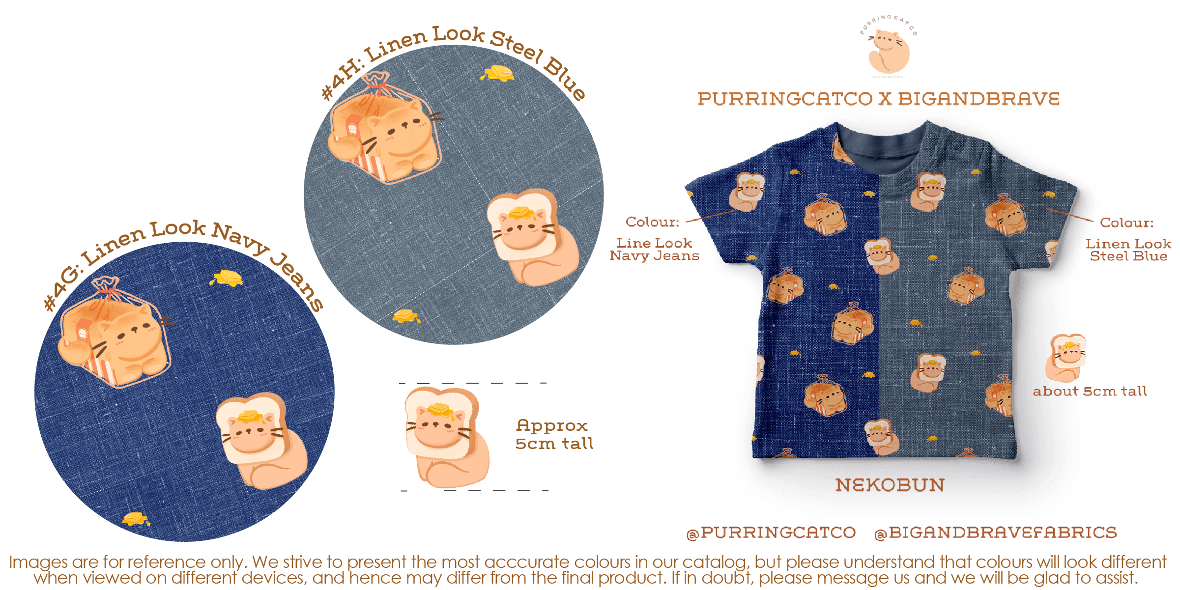 NekoBun Butter Loaf, Assorted Colours