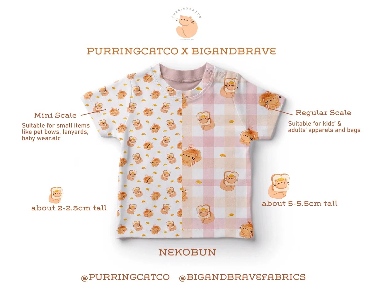 NekoBun Butter Loaf, Mini, Assorted Colours