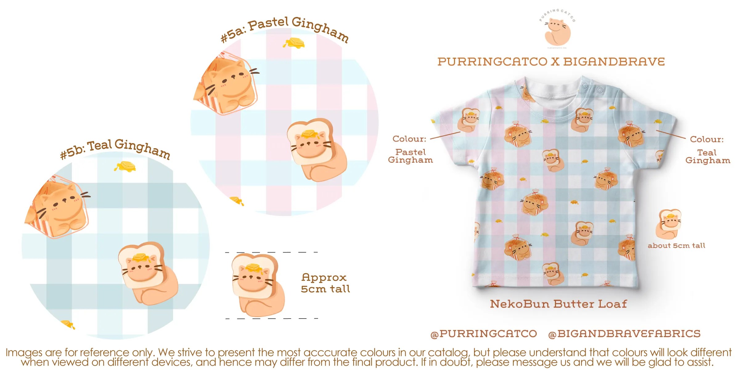 NekoBun Butter Loaf, Assorted Colours