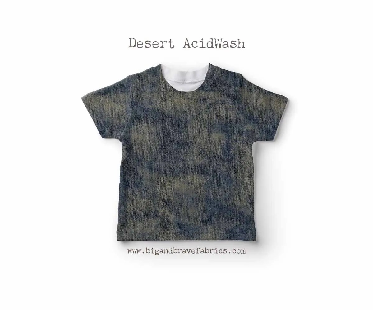 Desert Acidwash, Faux Denim