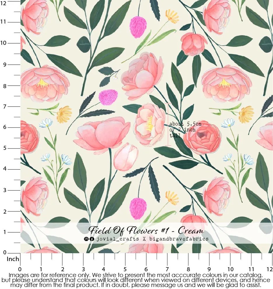 Field Of Flowers #1, Assorted Colours