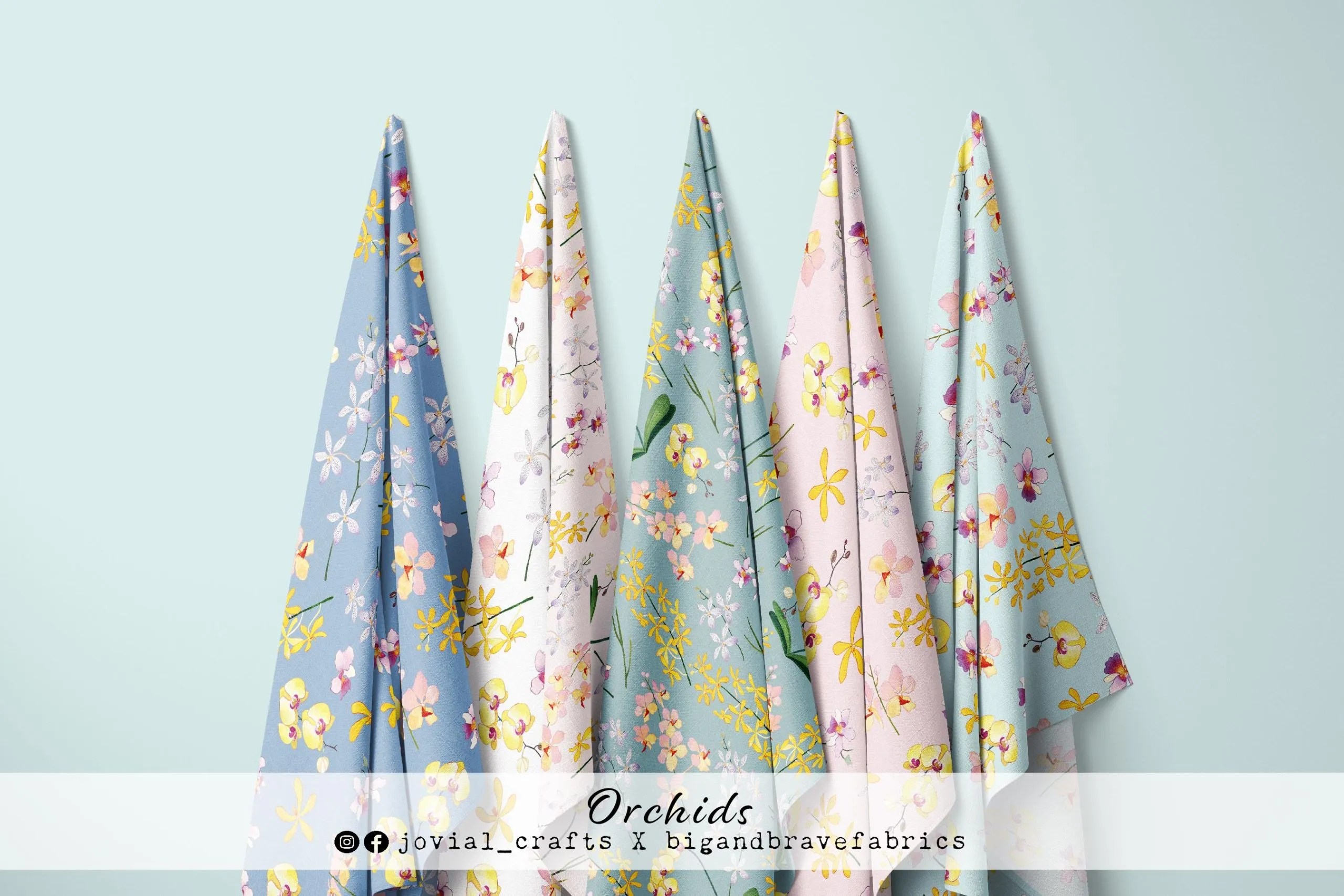 Tossed Orchids, Assorted Colours