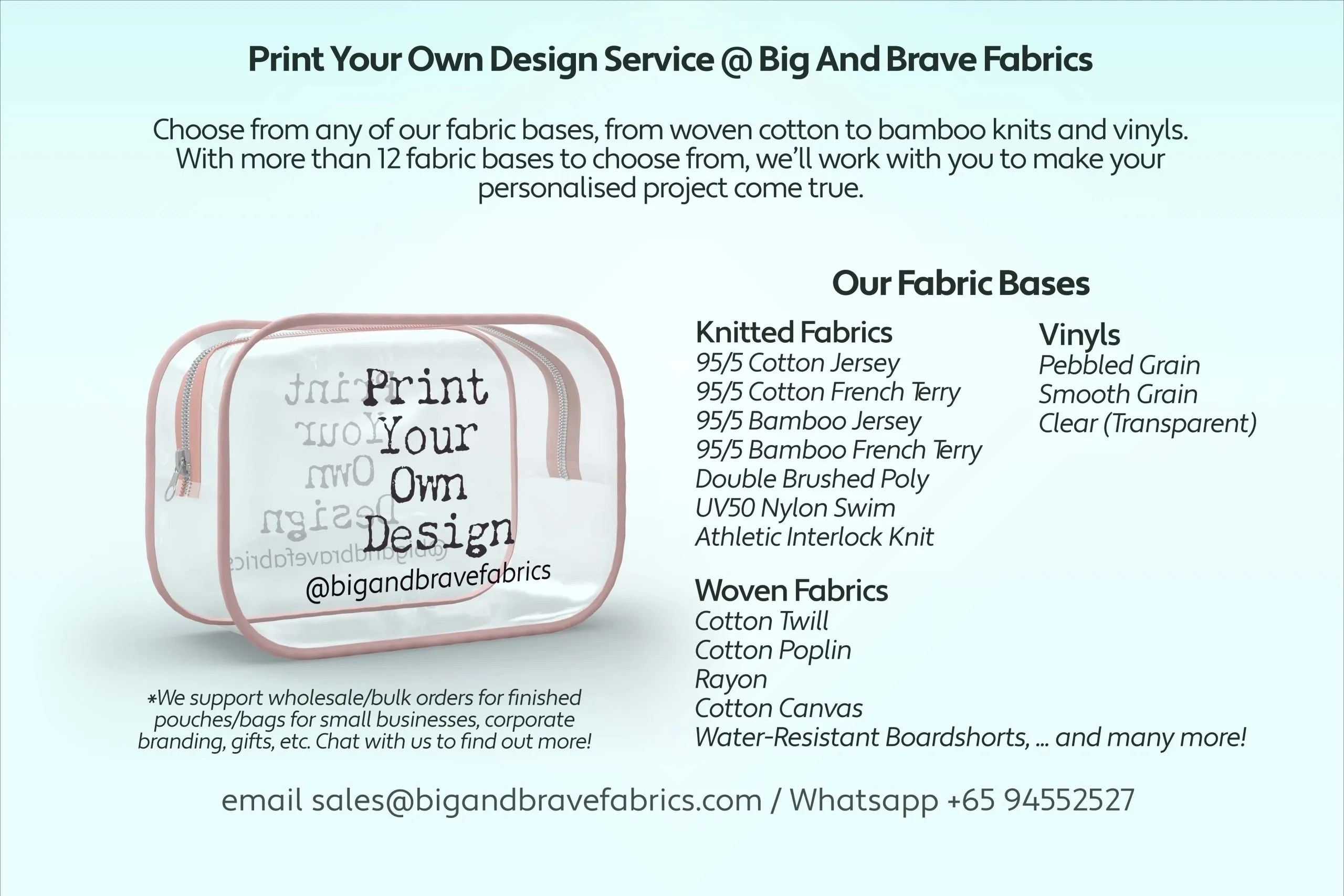 Print Your Own Design
