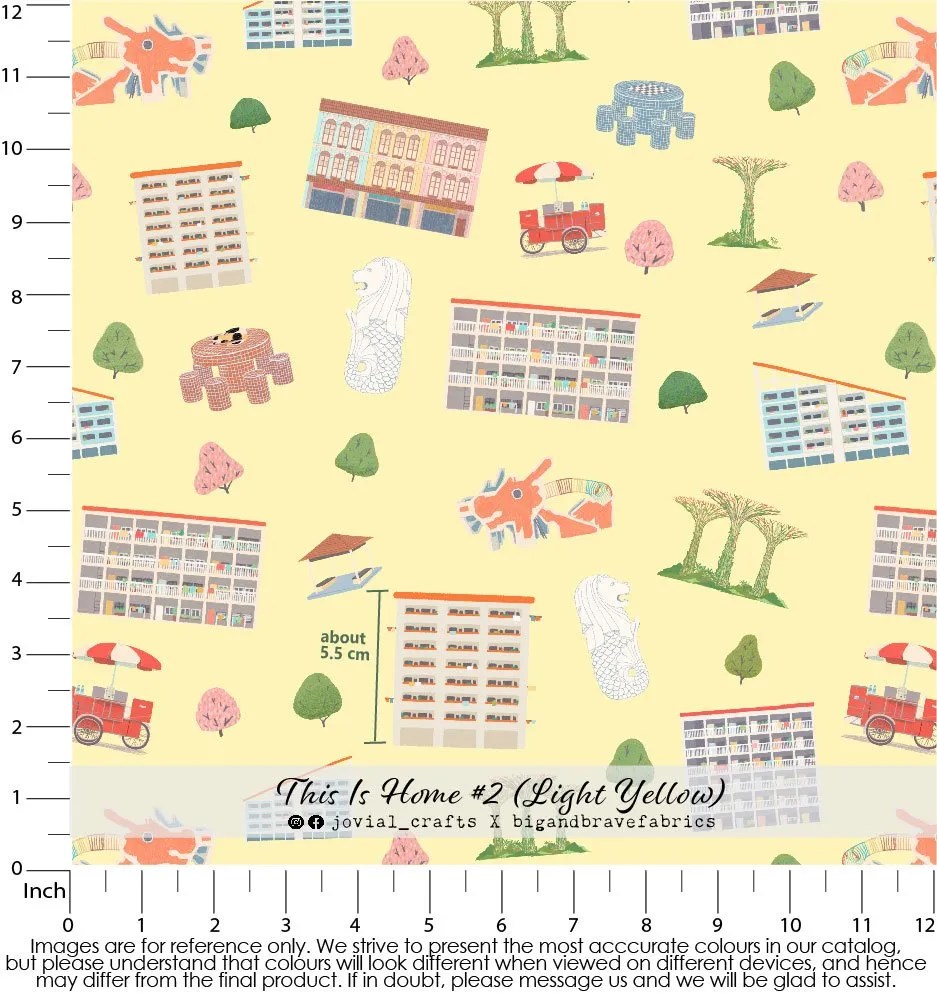 This Is Home #2 (Large Print), Light Yellow