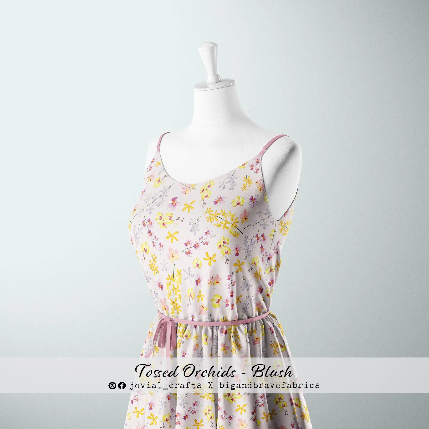 Tossed Orchids, Blush