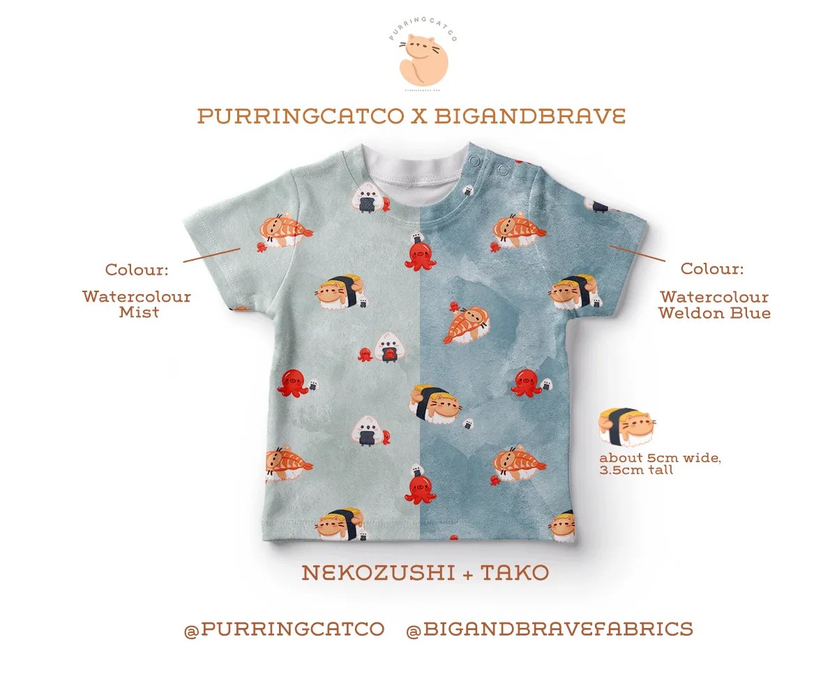 Nekozushi & Tako, Assorted Colours